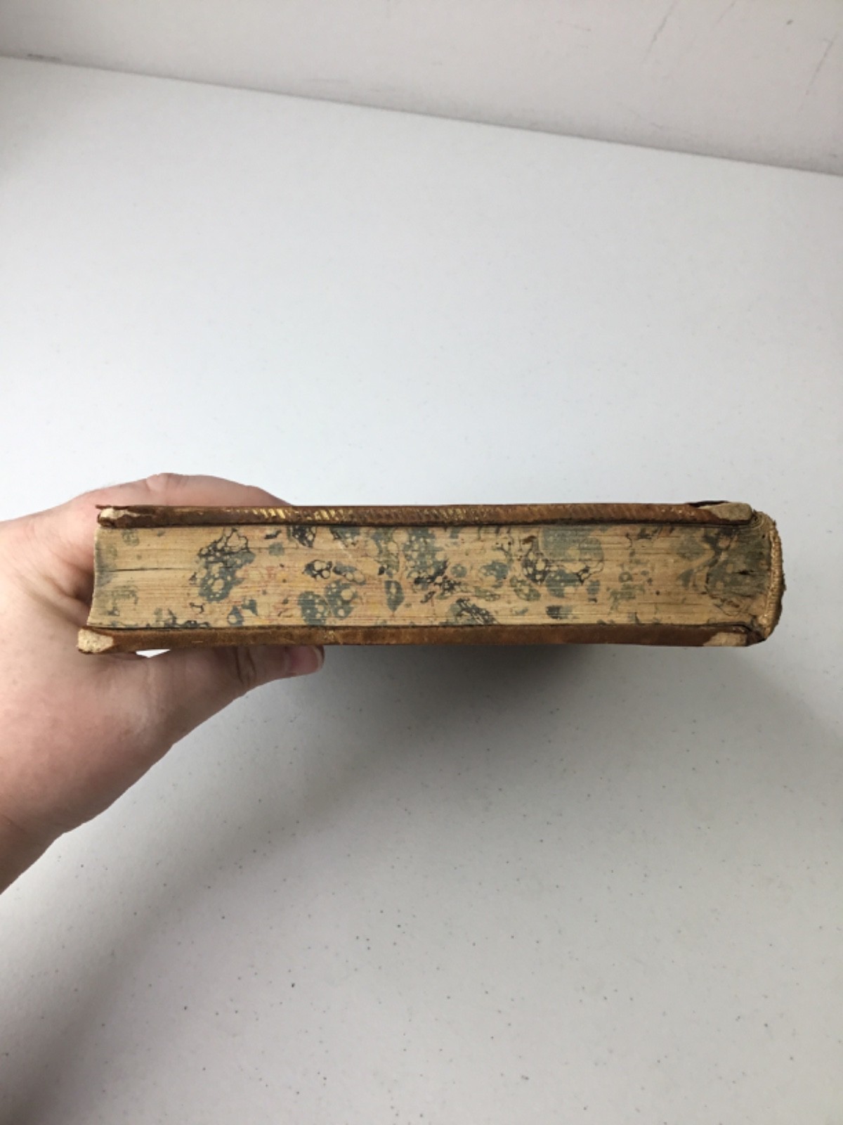 1567 Discours De La Religion Des Anciens Romains, RARE Illustrated Leather Latin