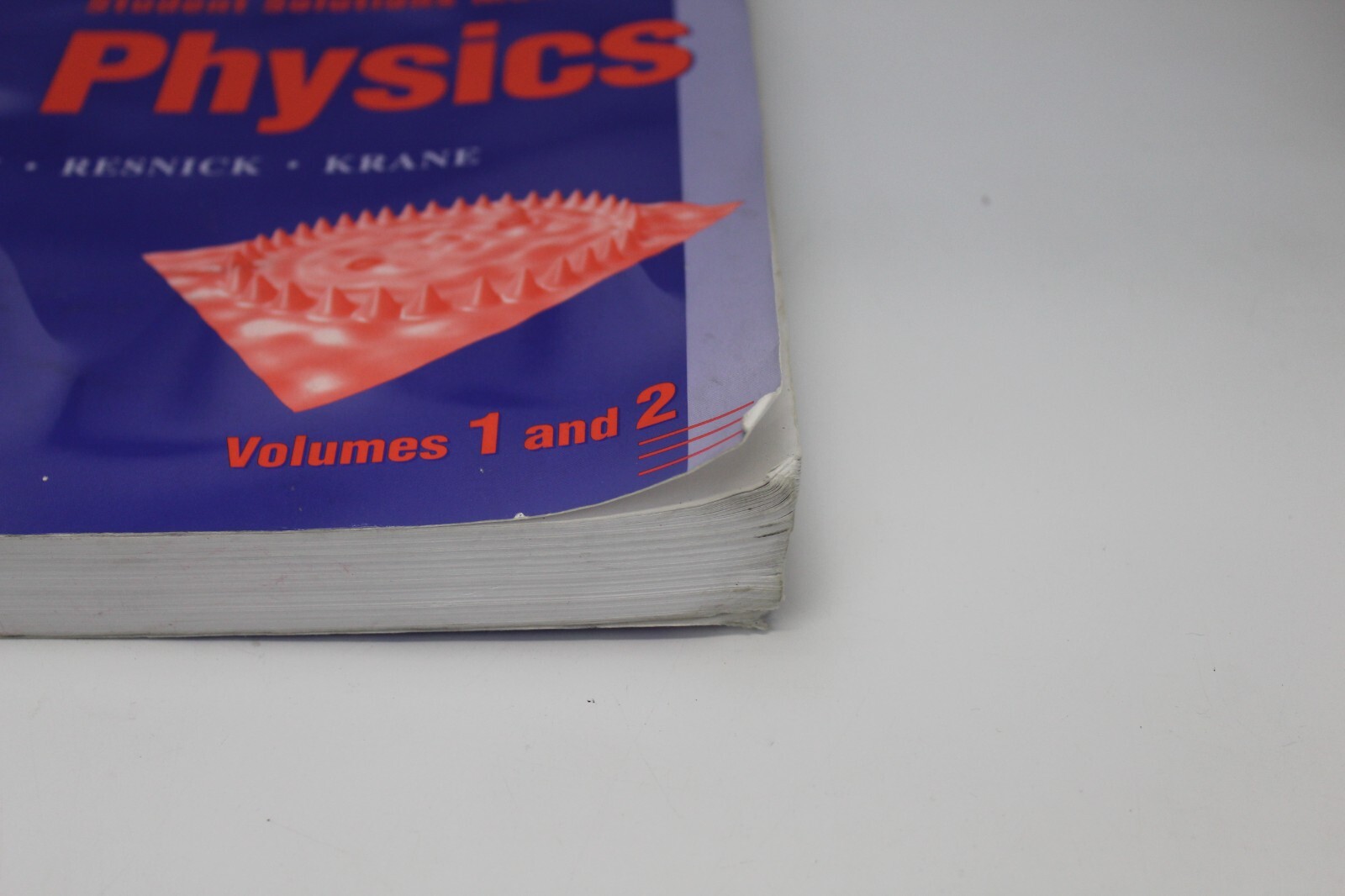 Physics, 5d Student Solutions Manual Volumes 1 and 2 by David Halliday: Book