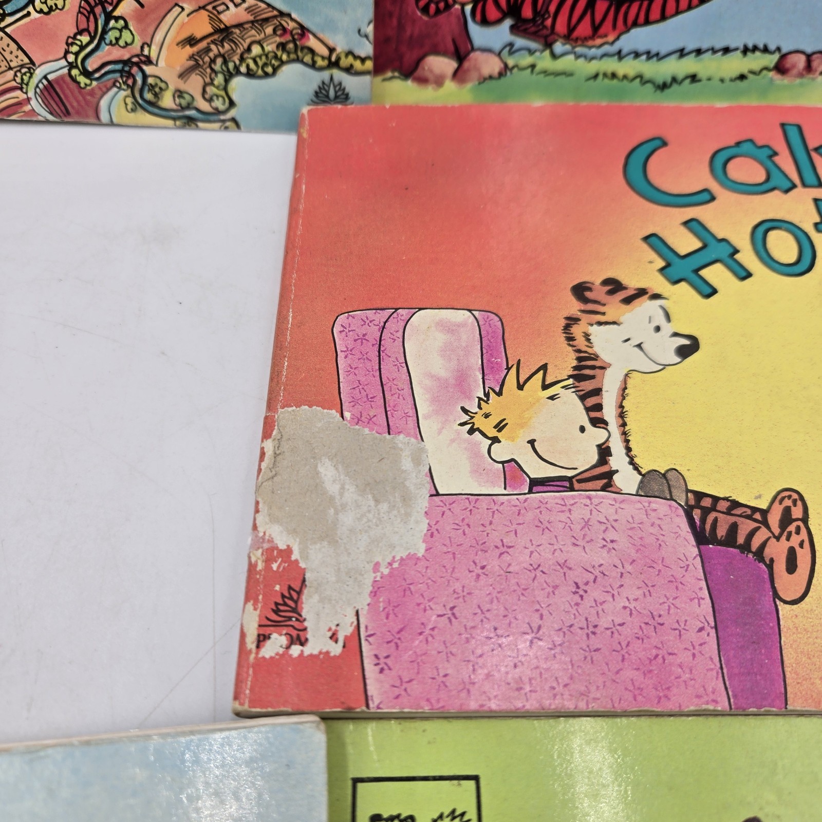 Lot of 10 Vintage Calvin & Hobbes Cartoon Collections Bill Watterson PB SPANISH