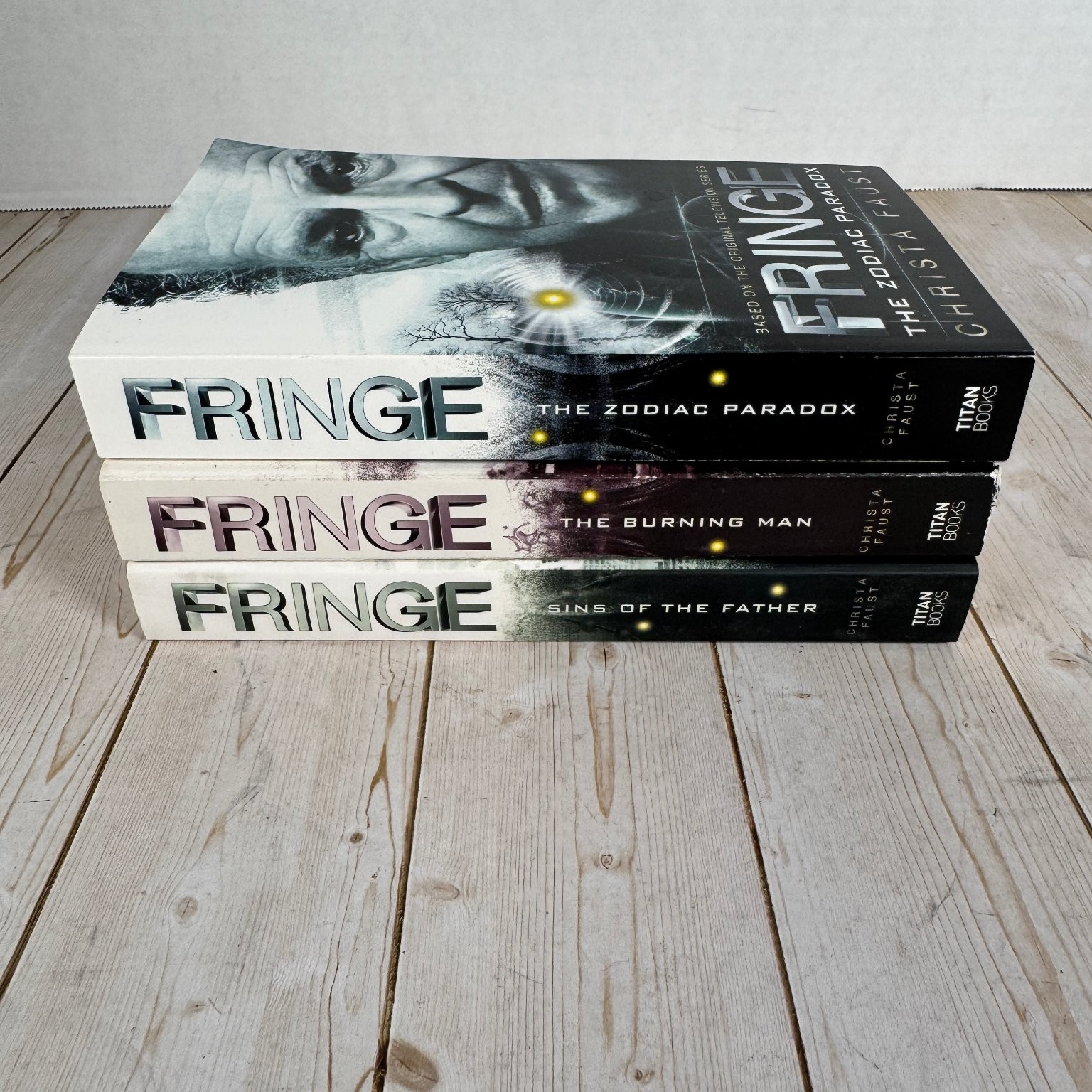Fringe Books 1-3 Complete Set Christa Faust First Editions Sci-Fi TV Tie-In