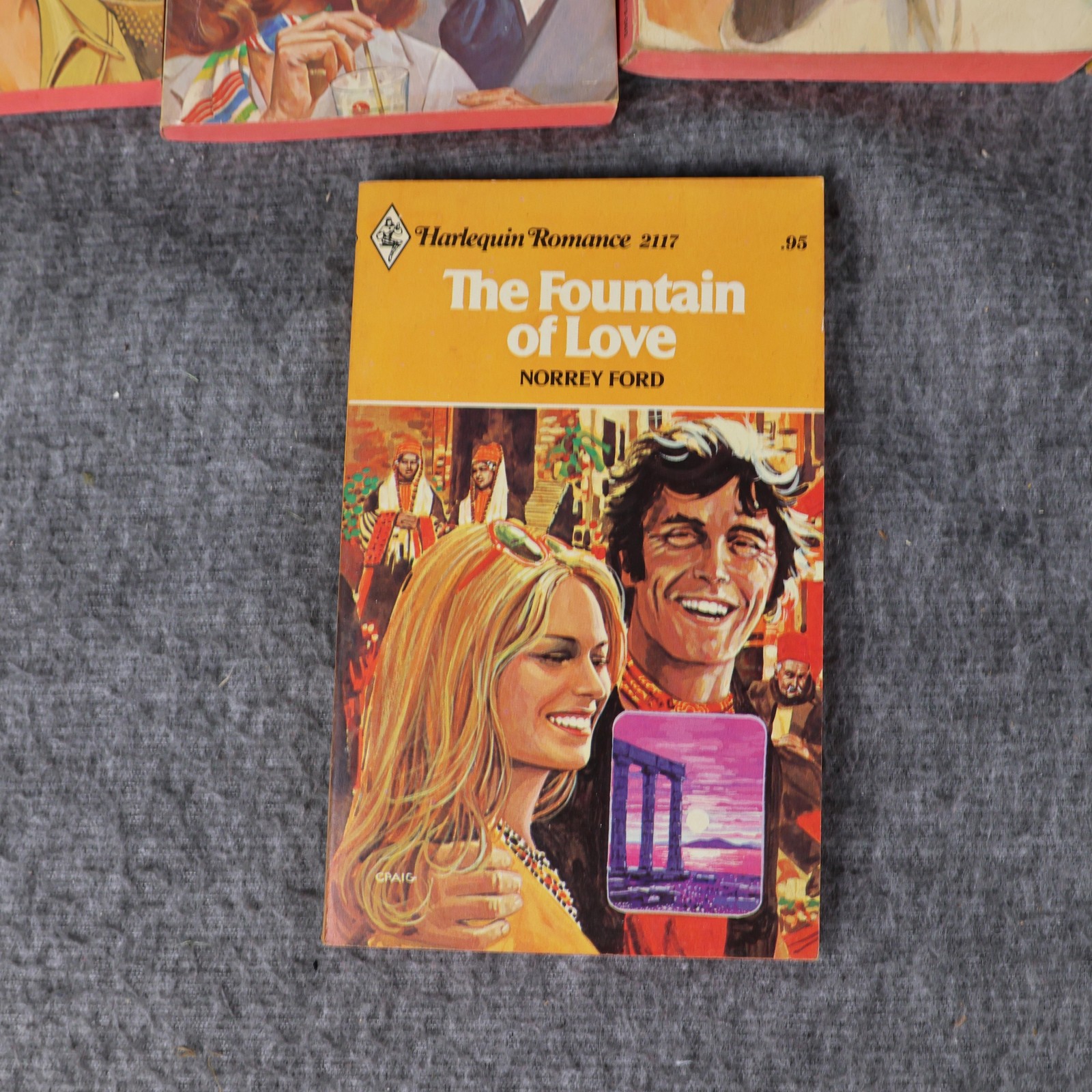 Vintage 1970s Harlequin Romance 41 PB Book Lot Illustrated Love Novels USA