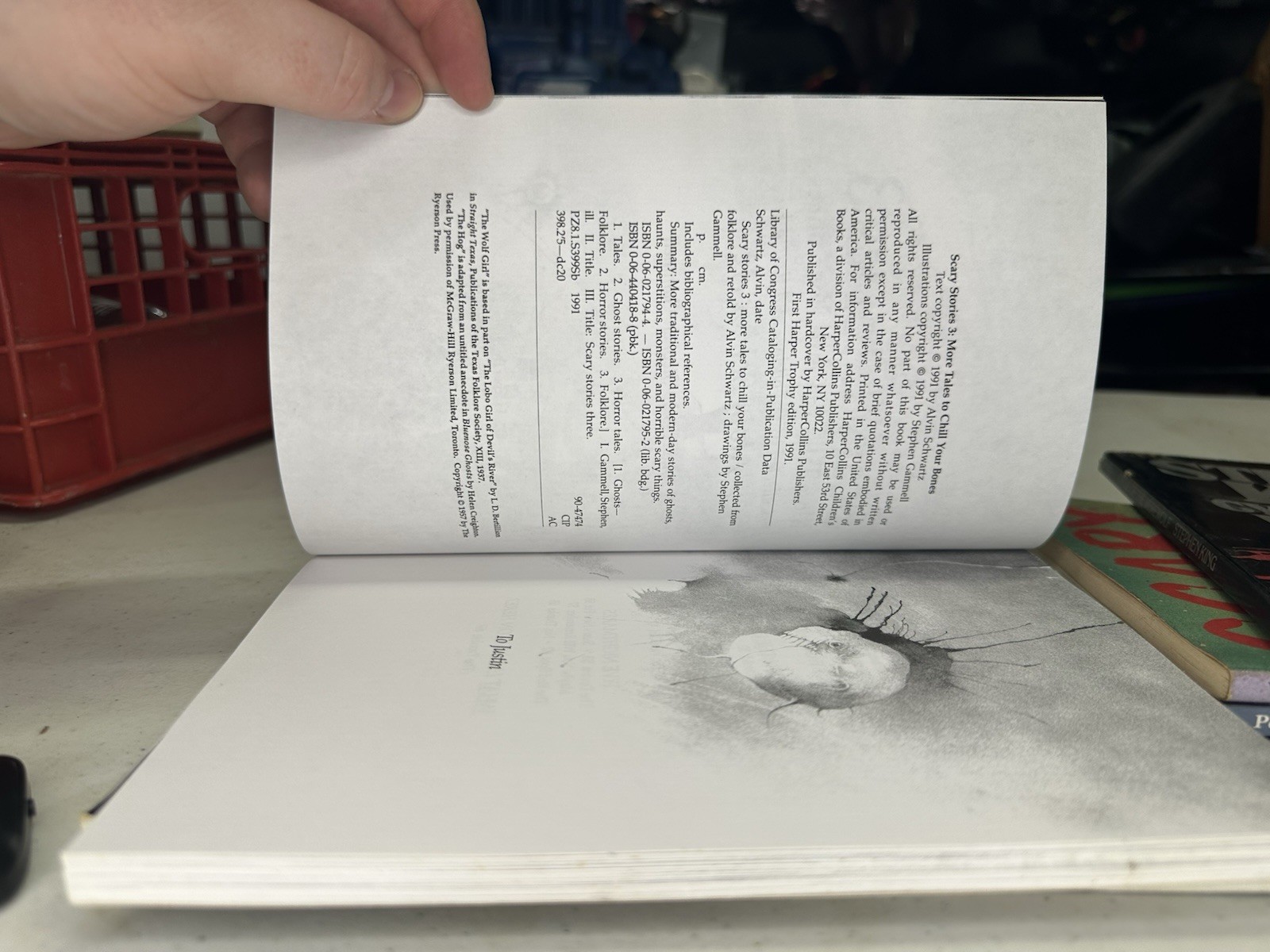 Vintage Scary Stories To Tell In The Dark Trilogy- Original Stephen Gammell Art