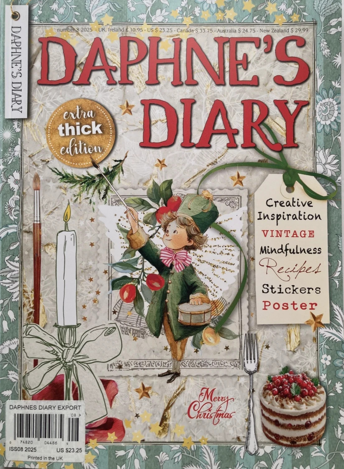 2025 DAPHNE’S DIARY Magazine Issue 8 / CREATIVE INSPIRATION / MINDFULLNESS / NEW
