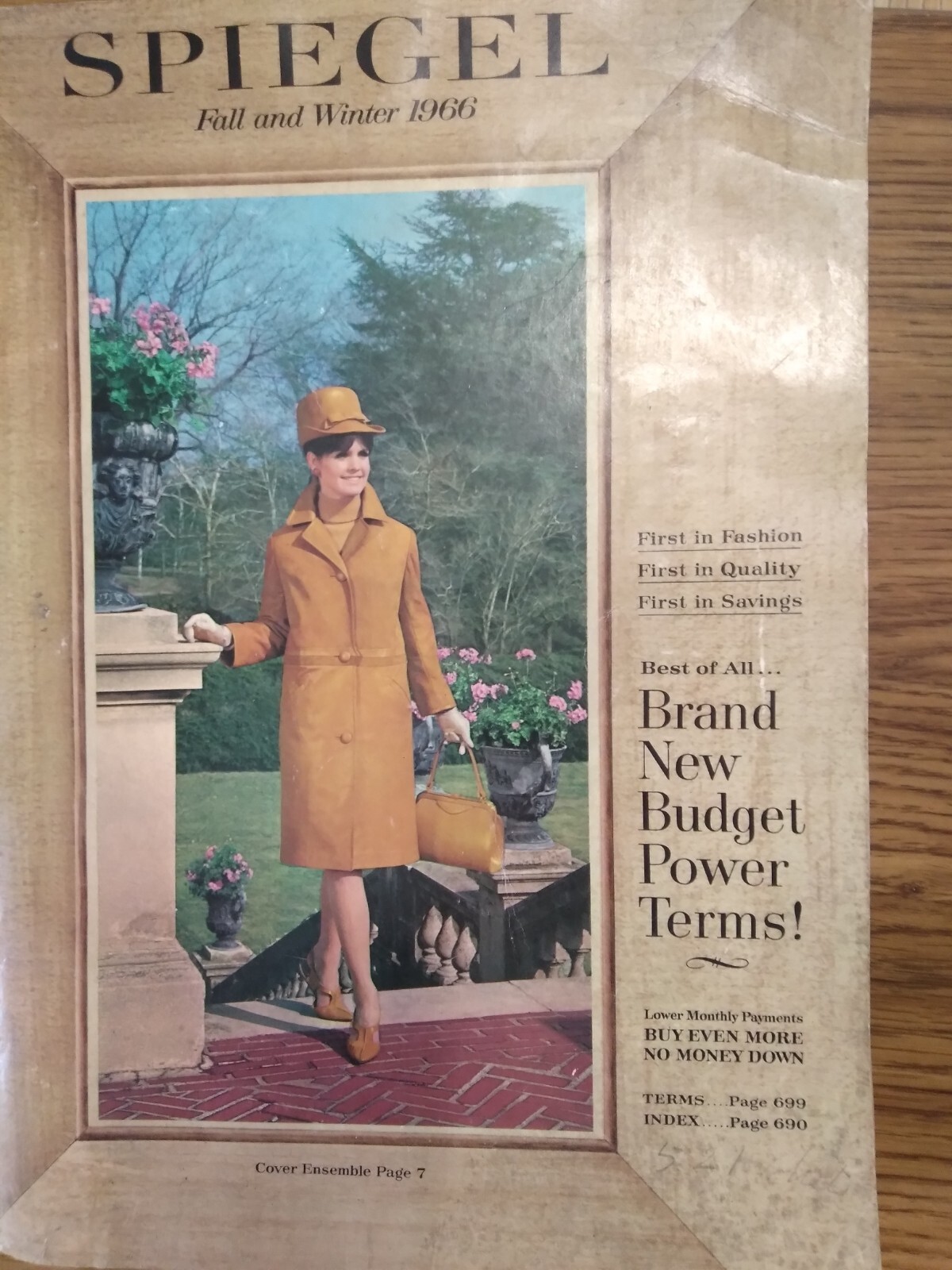 Vintage Spiegel 1966 Fall Winter Catalog