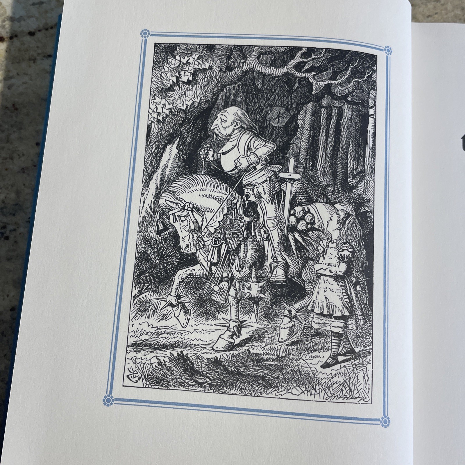 Heritage Press “Through the Looking Glass” Lewis Carroll (1969, HC, Slipcase)