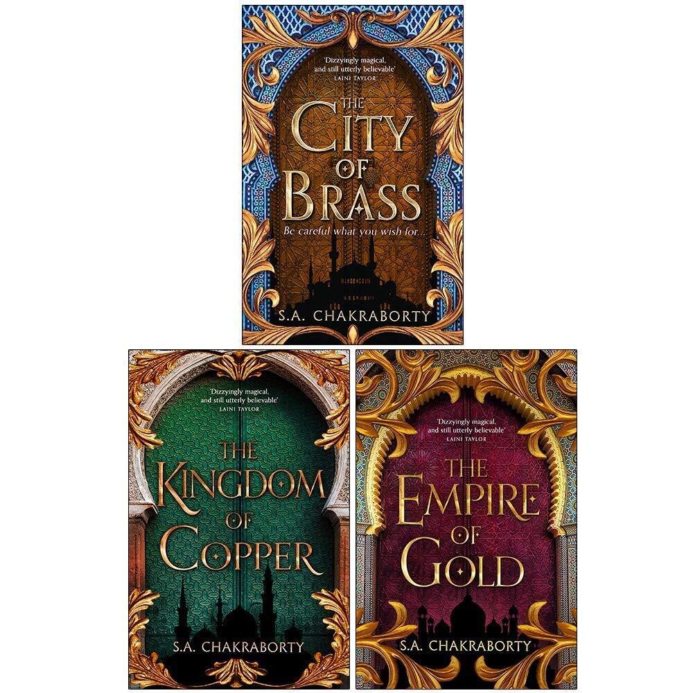 Daevabad Trilogy Series 3 Books Collection Set By S A Chakraborty NEW Paperback