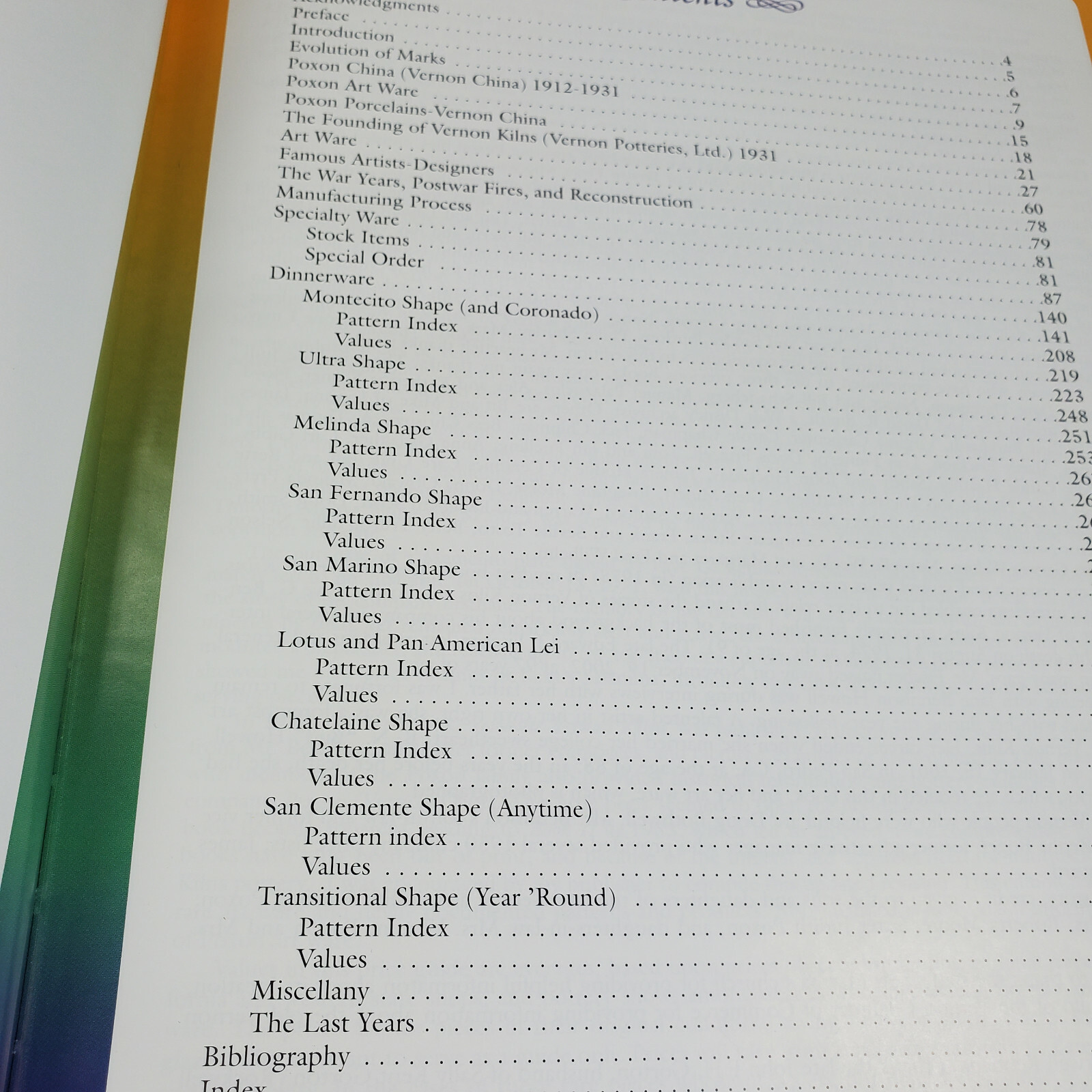 Collectible VERNON KILNS ID / value guide HB 320 pages 2nd Edition Maxine Nelson