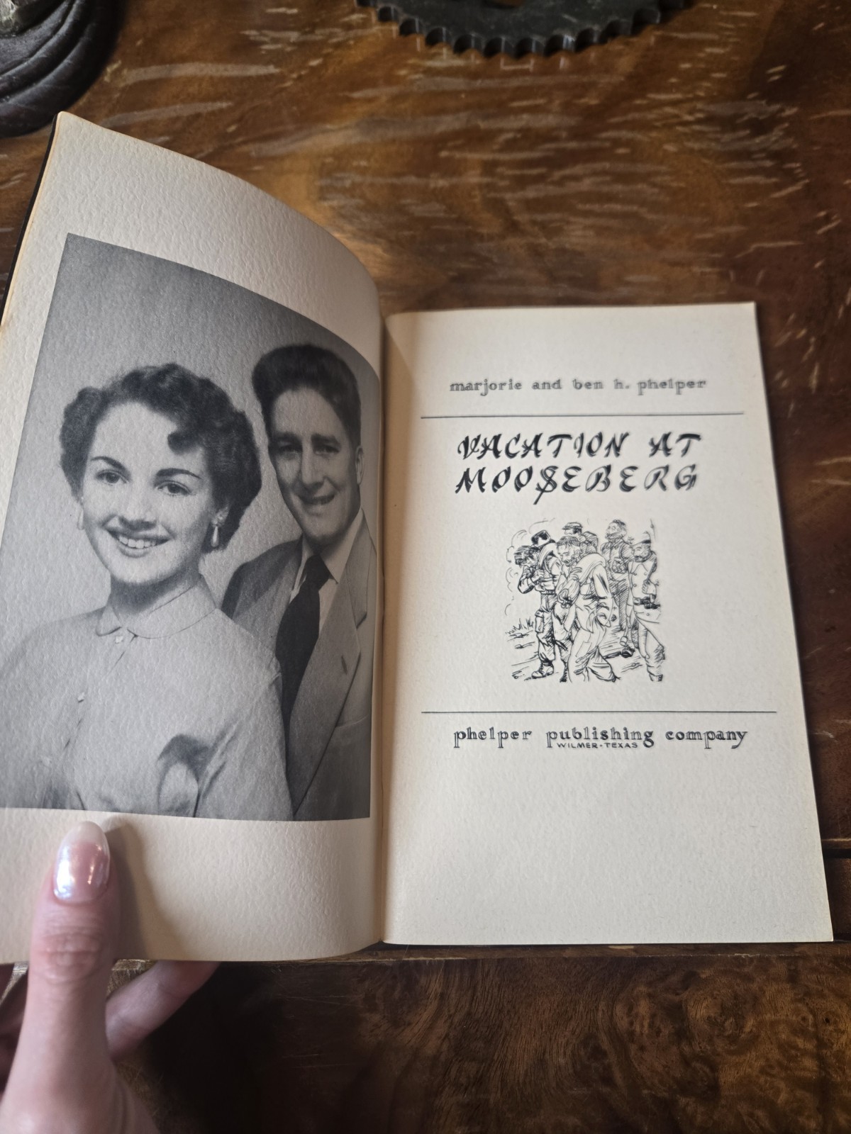 Vacation at Mooseburg Stalag VIIA 1954 WWII POW Book Inscribed BEN