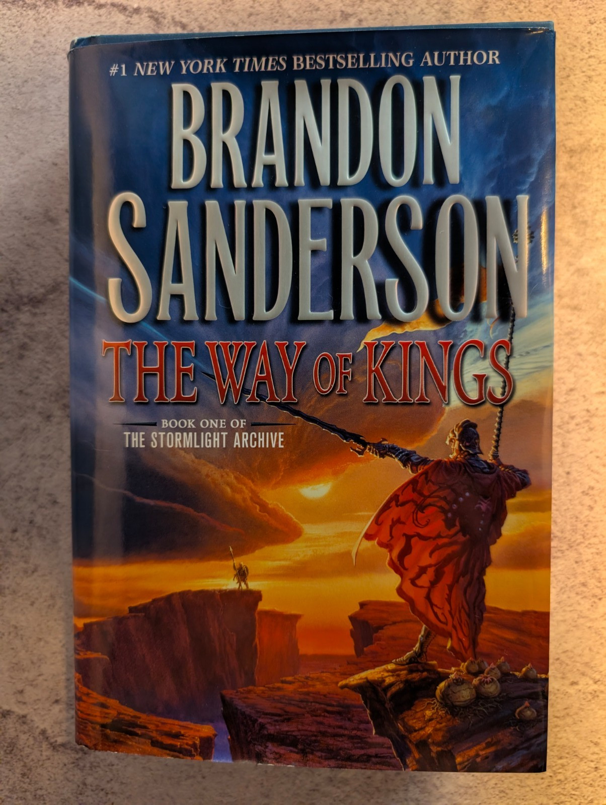 Brandon Sanderson The Way of Kings The Stormlight Archive Hardcover Dust Jacket