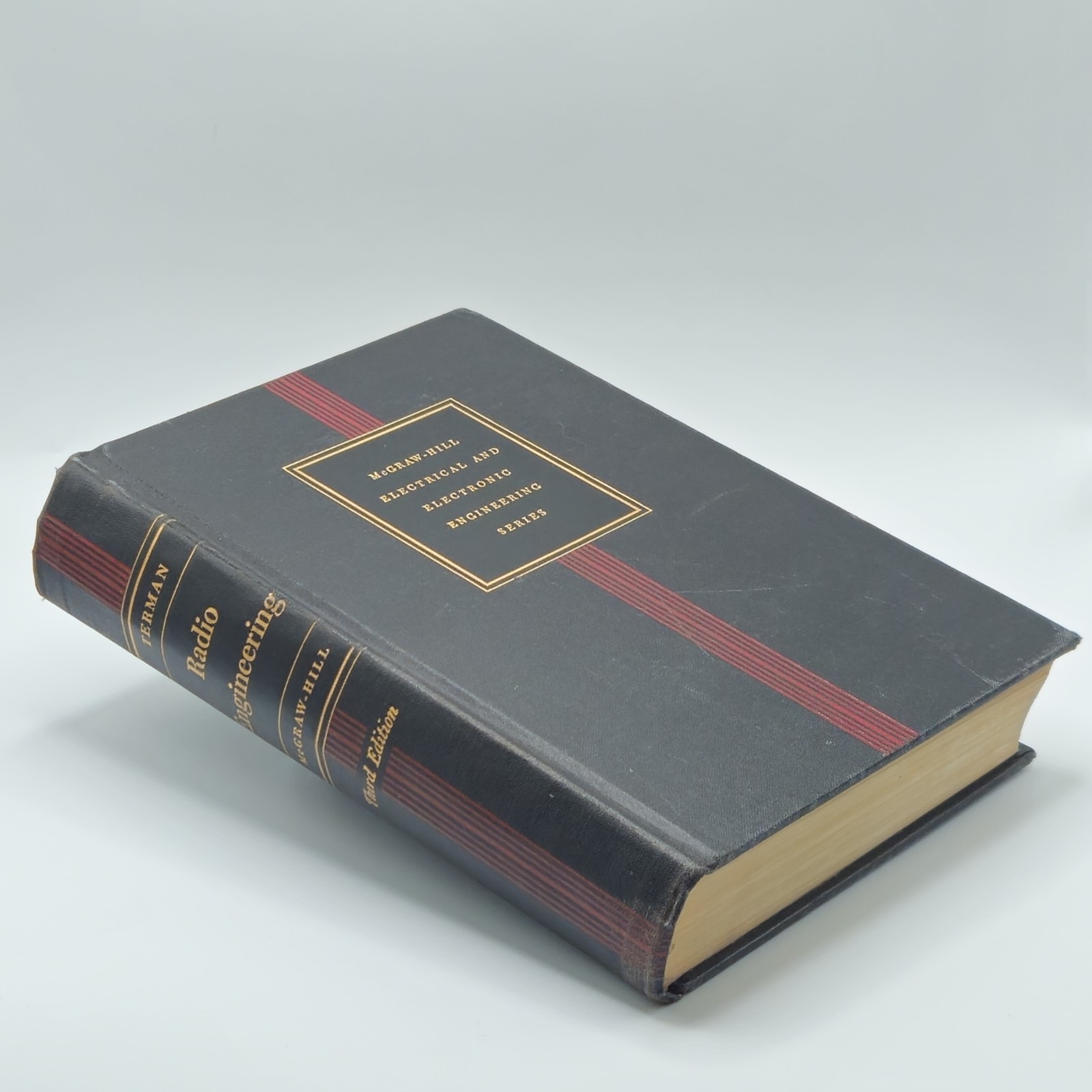 Vintage Radio Engineering Terman 1947 3rd Ed HC McGraw-Hill Electronics Classic