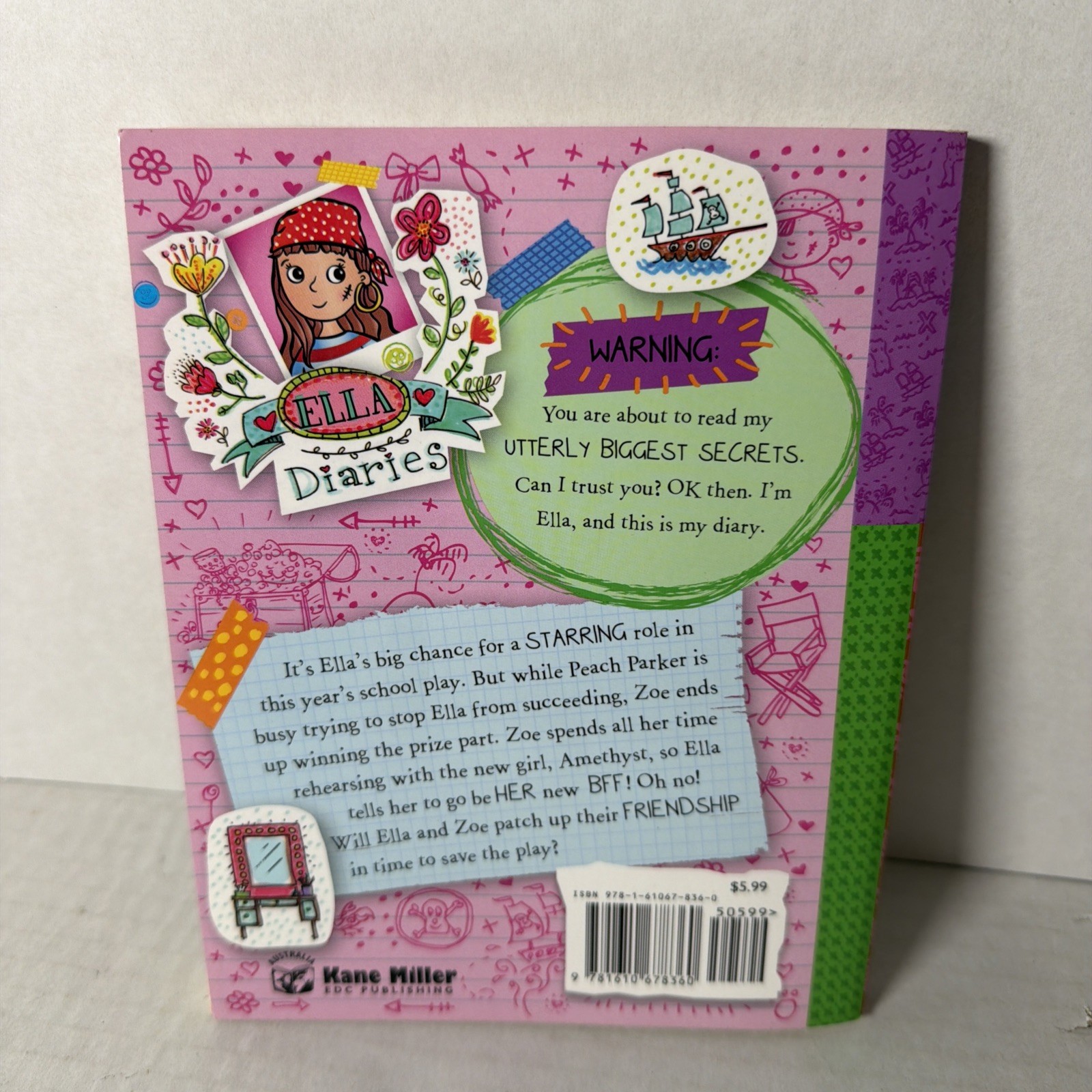 Usborne Kane Miller Ella Diaries Lot of 7 Books Set Trade Paperback Pets Ballet