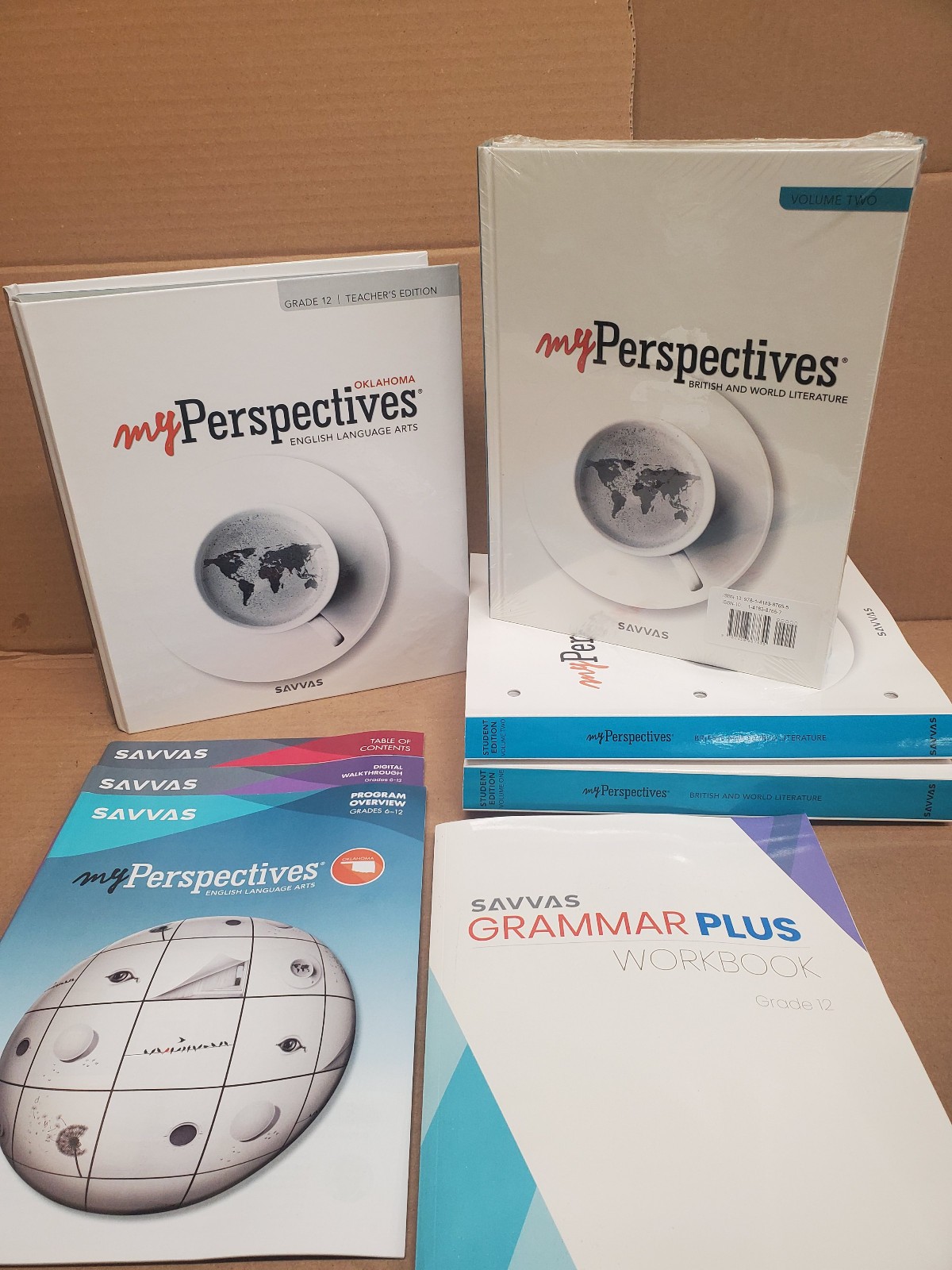 Grade 12: My Perspectives English Language Arts Savvas Learning Co Complete *NEW