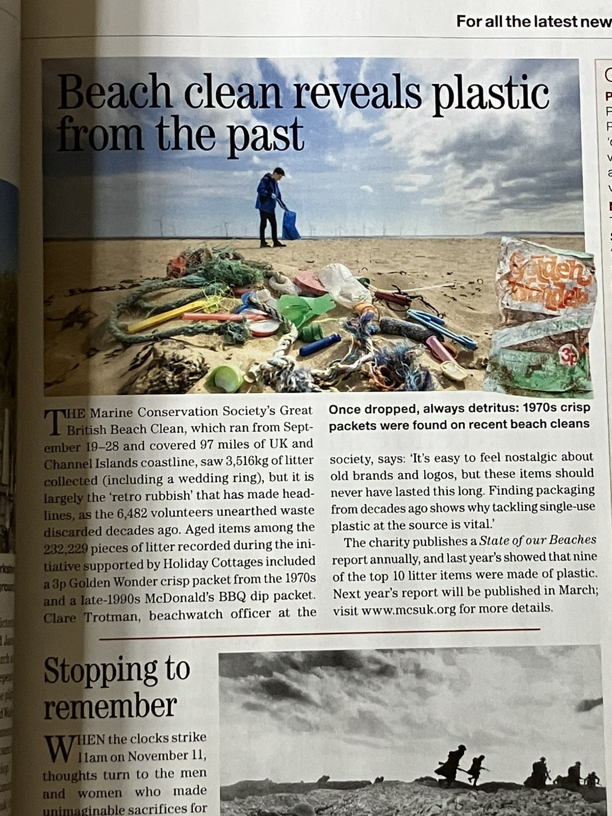 COUNTRY LIFE MAGAZINE 5/11/2025. Let Battle Commence – The Art Of War Reporting