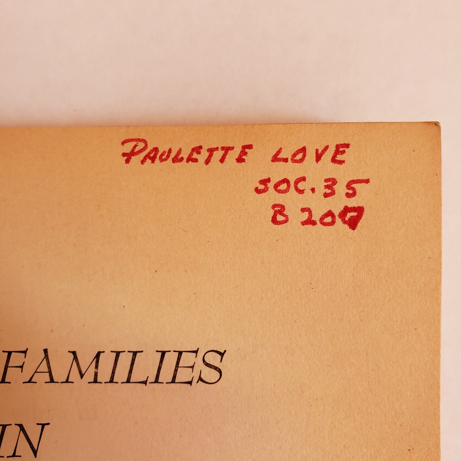 Black Families in White America by Andrew Billingsley, (1968 Prentice-Hall, Inc