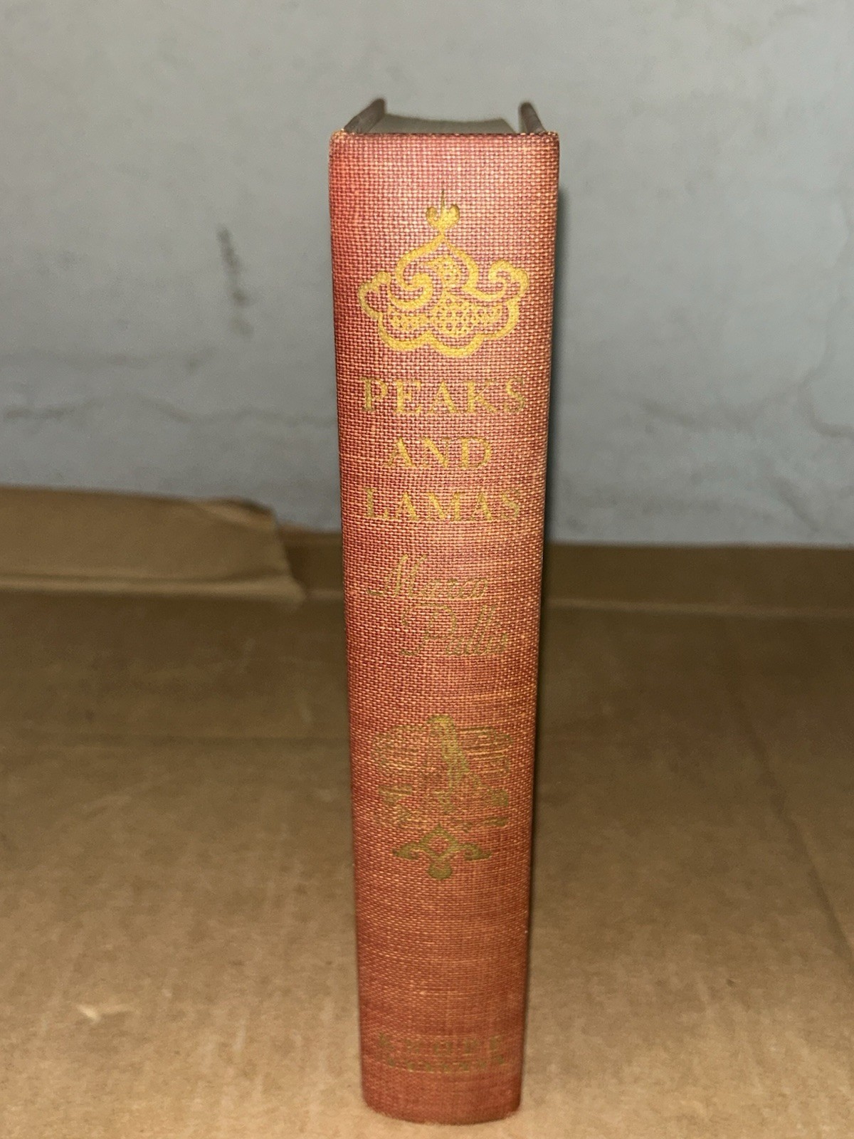 1949 Peaks and Lamas by Marco Pallis Hardcover 3rd Printing Alfred A. Knopf
