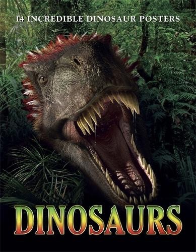 Dinosaurs: 14 Incredible Dinosaur Posters by Quercus Publishing Plc Book The
