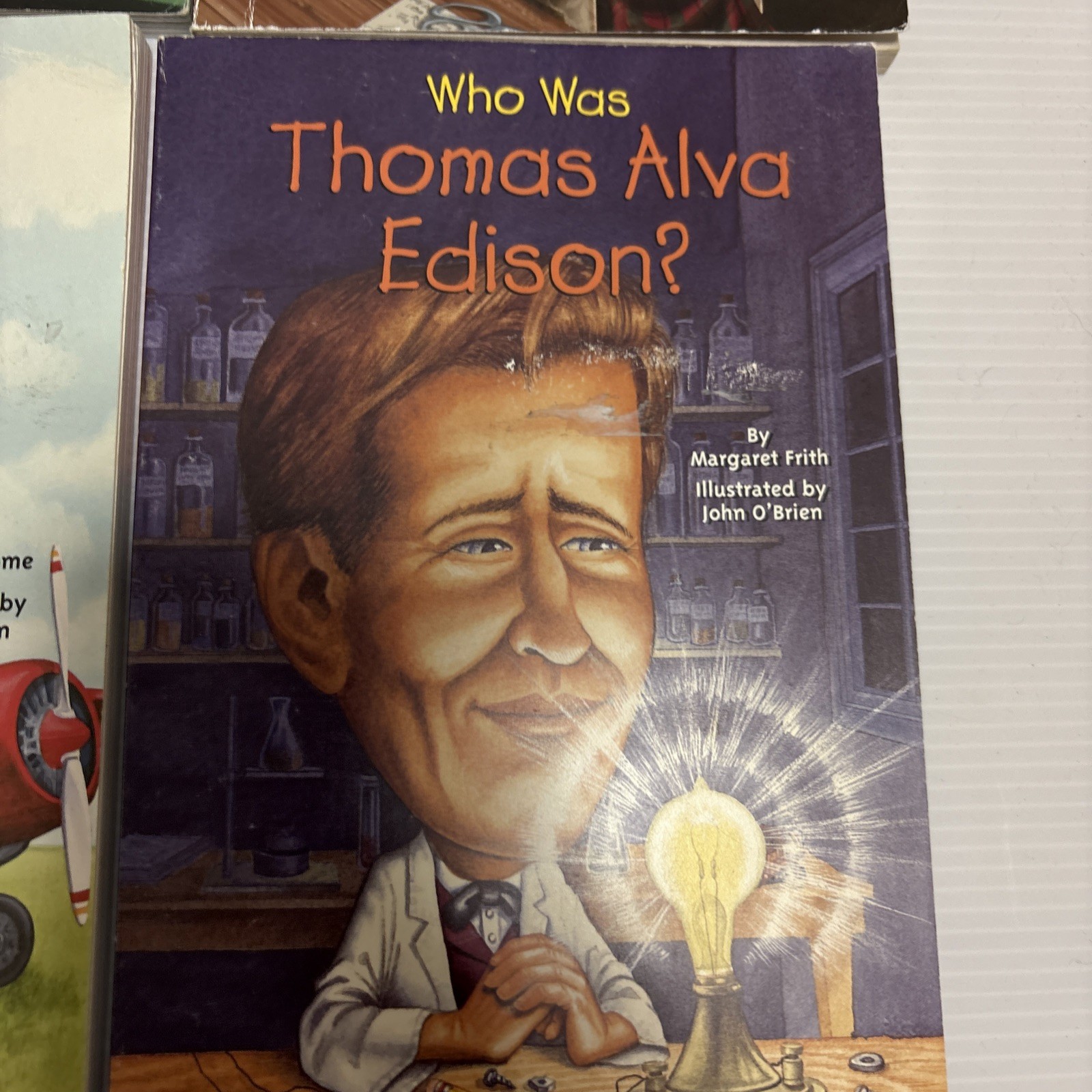 Who Was What Is Where Is Book Lot of 15 Michael Jordan Walt Disney Salem Witch