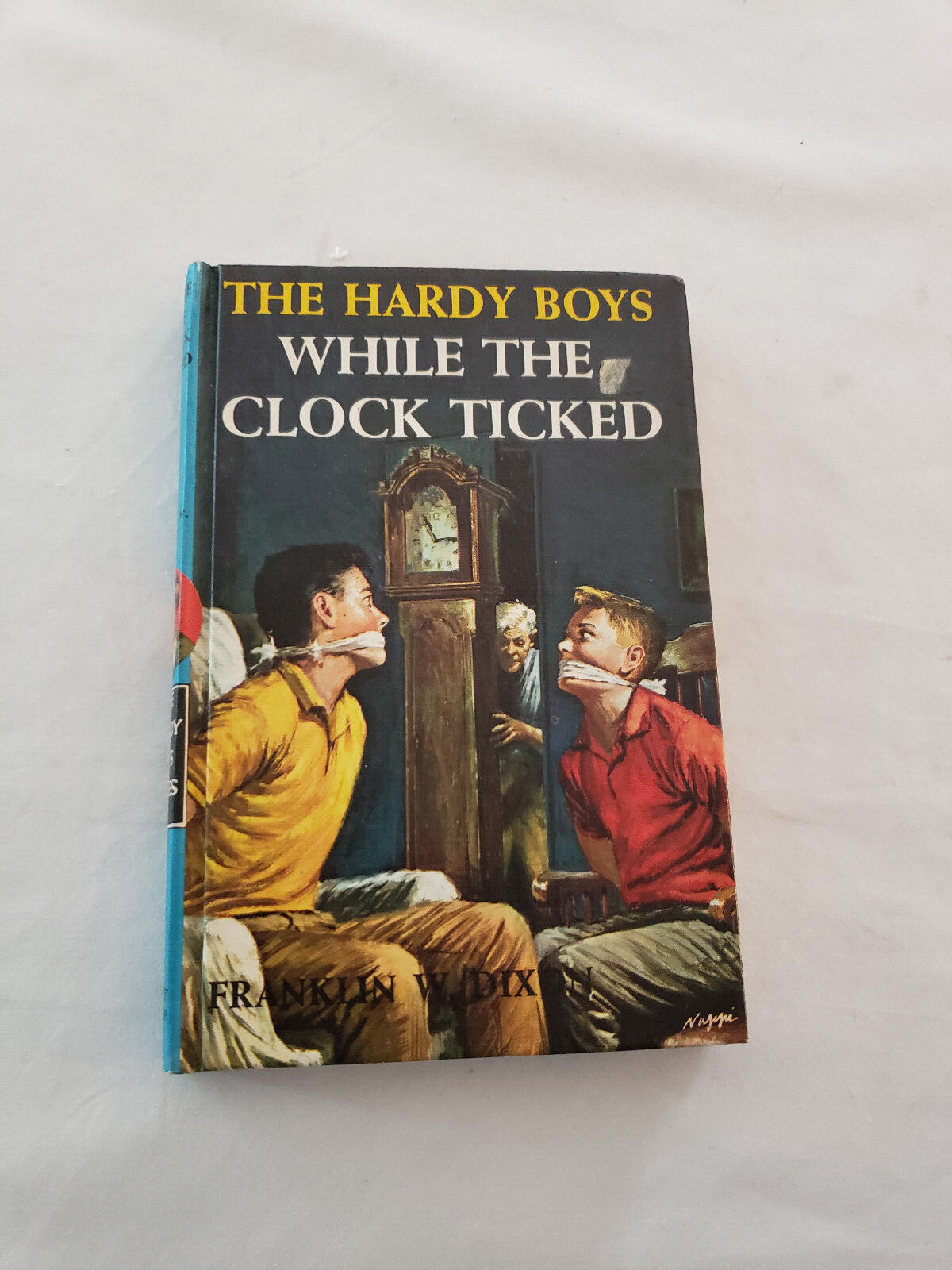 1962 Hardy Boys Mystery Book, While the Clock Ticked, DIXON #11