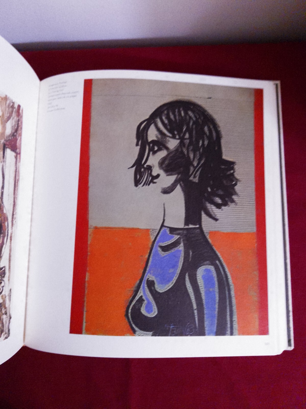 Harold Town Drawings – Original Lithograph Mary Hopkins 128/141 – HC 1969