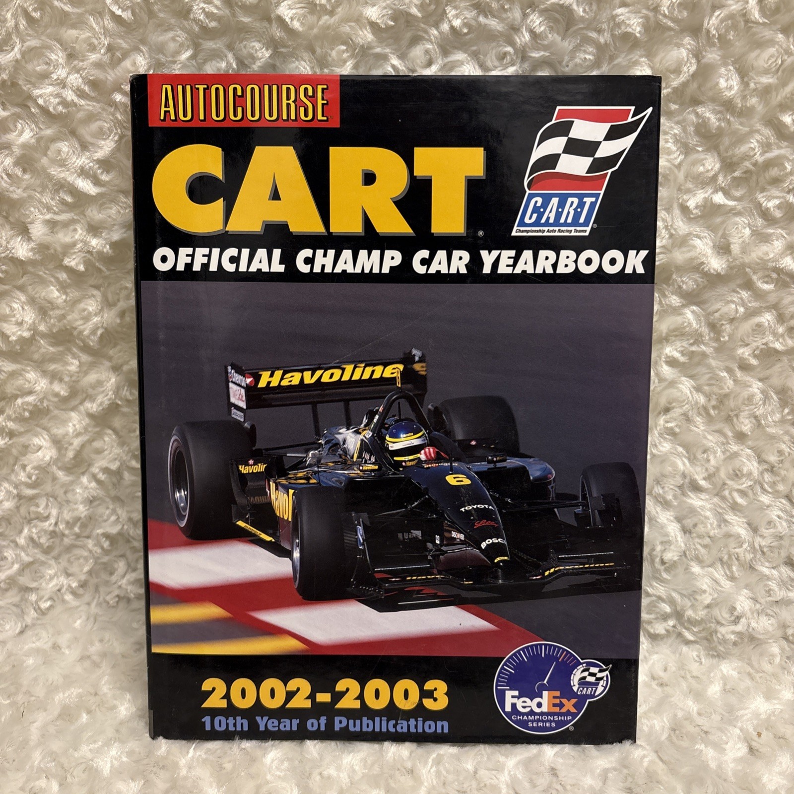 Auto Course Official Champ Car Yearbook 2002-03 10TH Year Of Publication