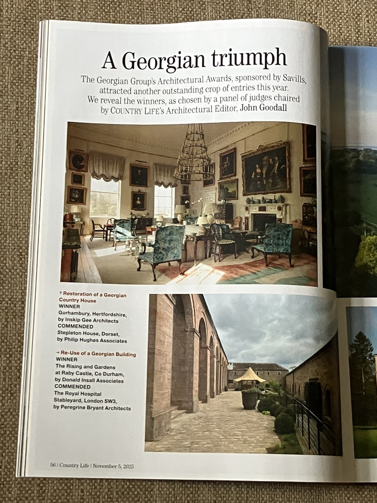 COUNTRY LIFE MAGAZINE 5/11/2025. Let Battle Commence – The Art Of War Reporting