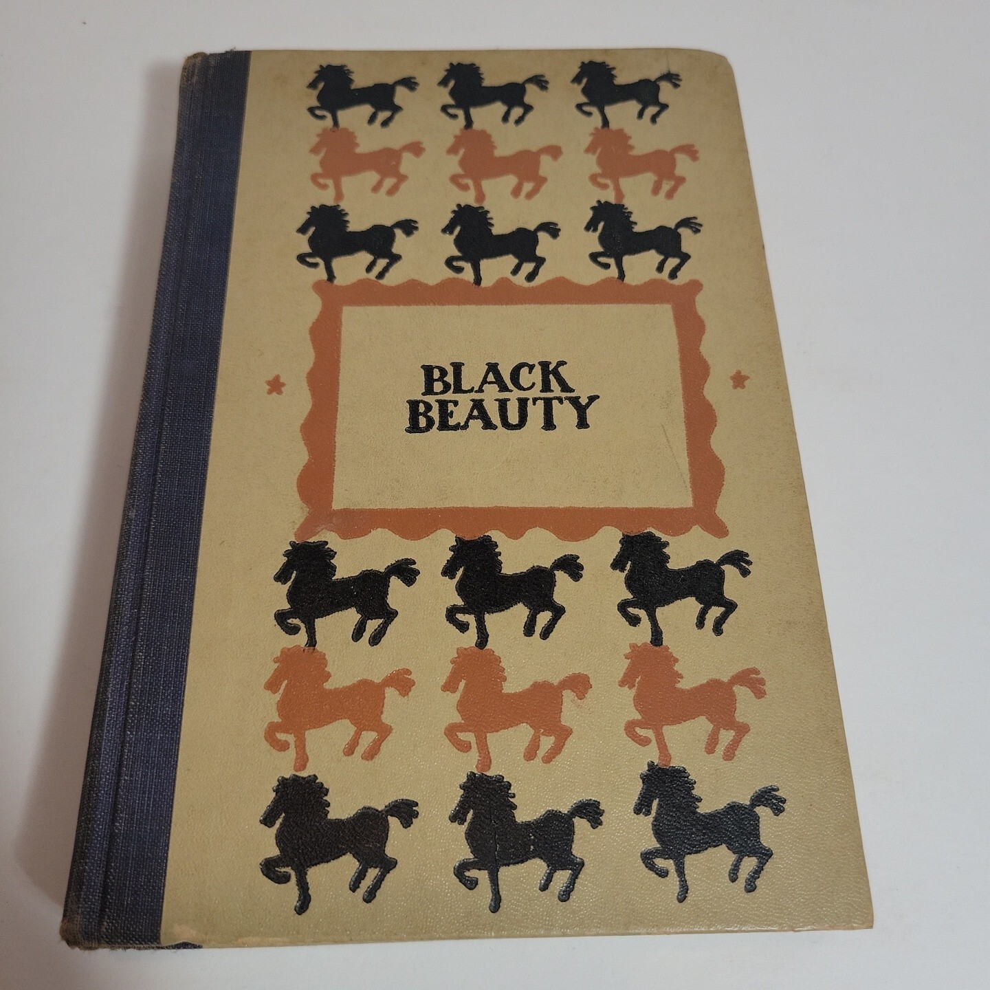 Vintage Black Beauty Book 1946 Anna Sewell Junior Deluxe Editions Hardcover