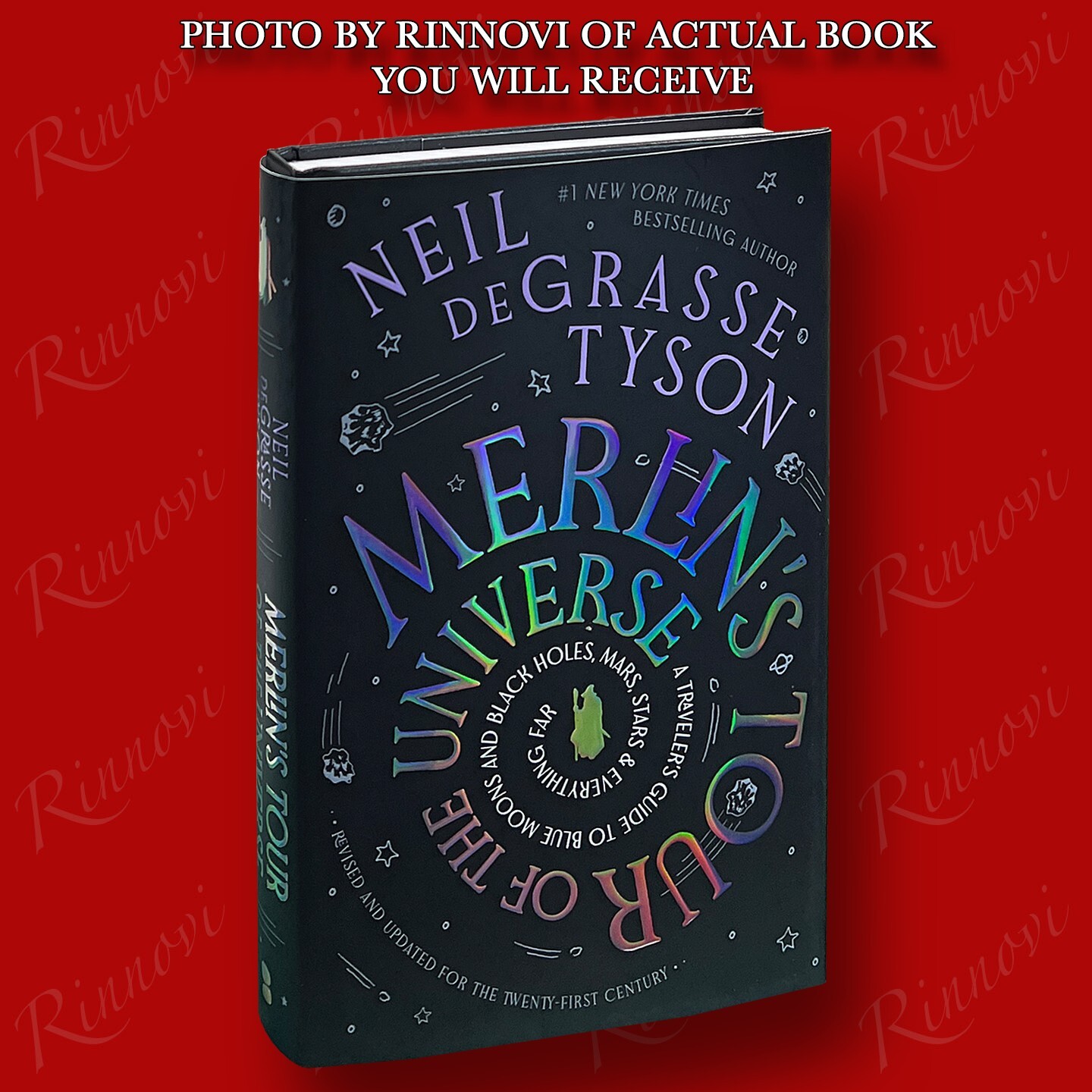 Merlin’s Tour Of The Universe SIGNED Neil deGrasse Tyson (2024,HC,Rev Ed) NEW
