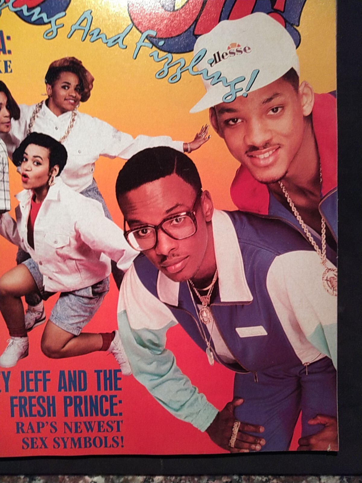RIGHT ON ! MAGAZINE SEPT 1988 DJ JAZZY JEFF AND THE FRESH PRINCE SALT N PEPA