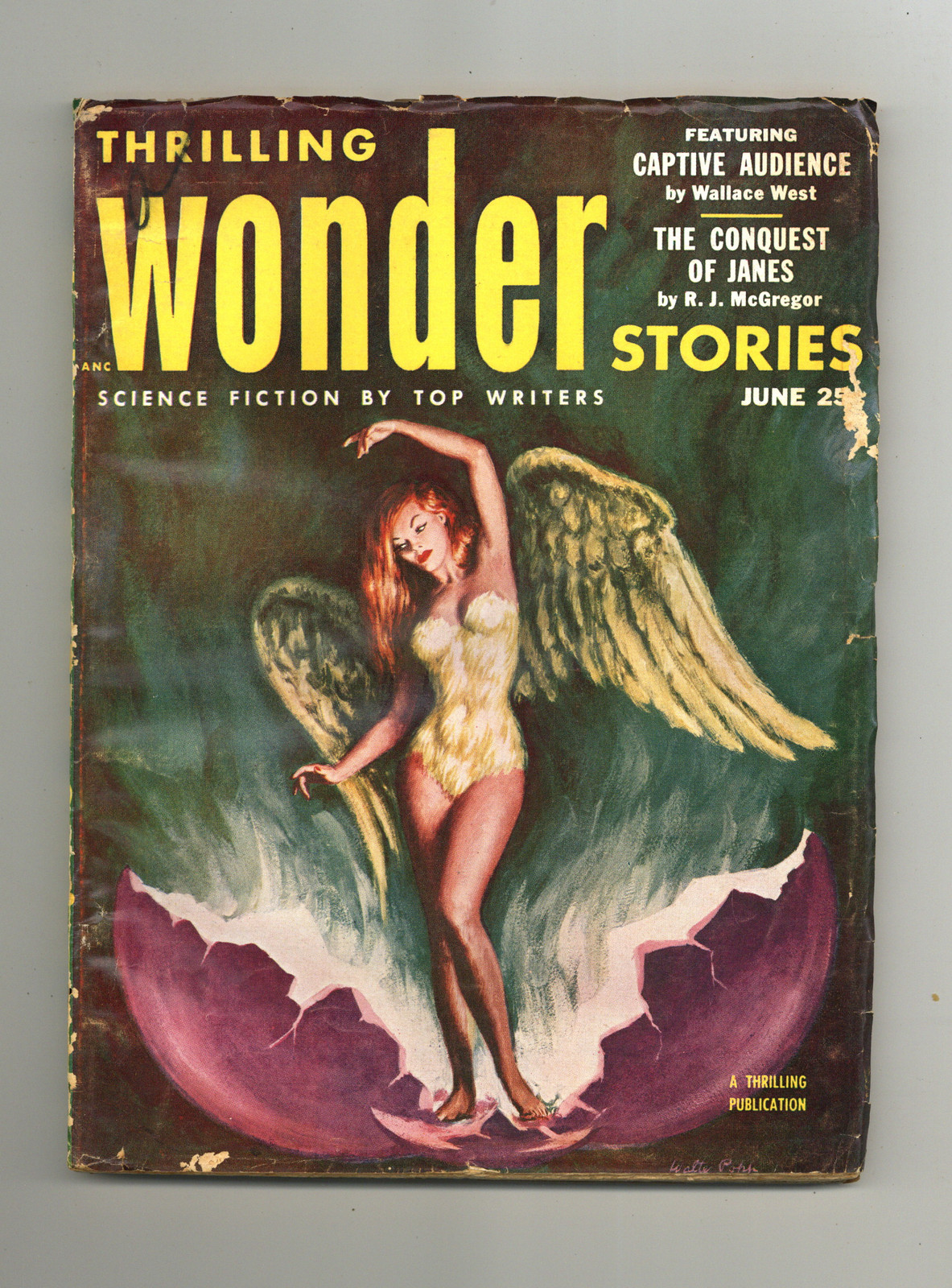 Thrilling Wonder Stories Pulp Jun 1953 Vol. 42 #2 FN