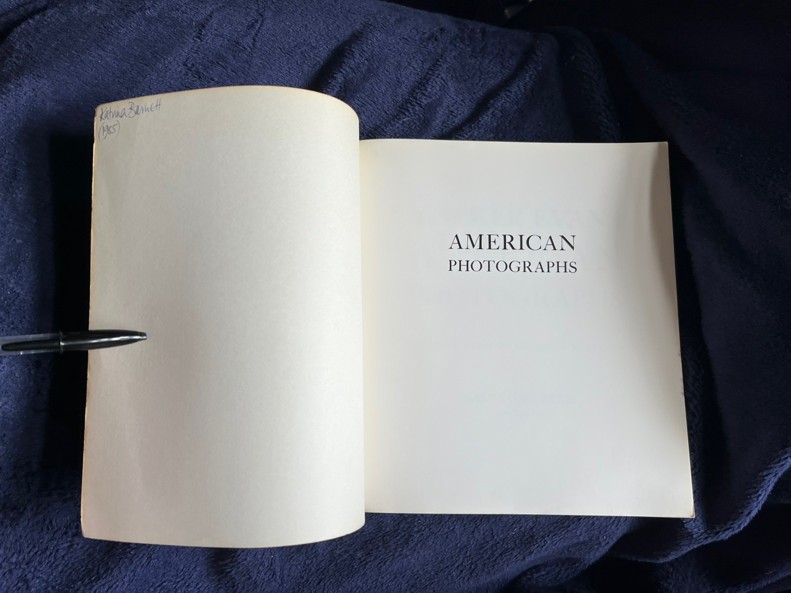 Walker Evans American Photographs 1975 Edition Lincoln Kirstein East River Press