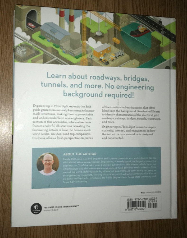 ENGINEERING IN PLAIN SIGHT BOOK FIELD GUIDE TO CONSTRUCTED ENVIRONMENT ILLUSTRAT