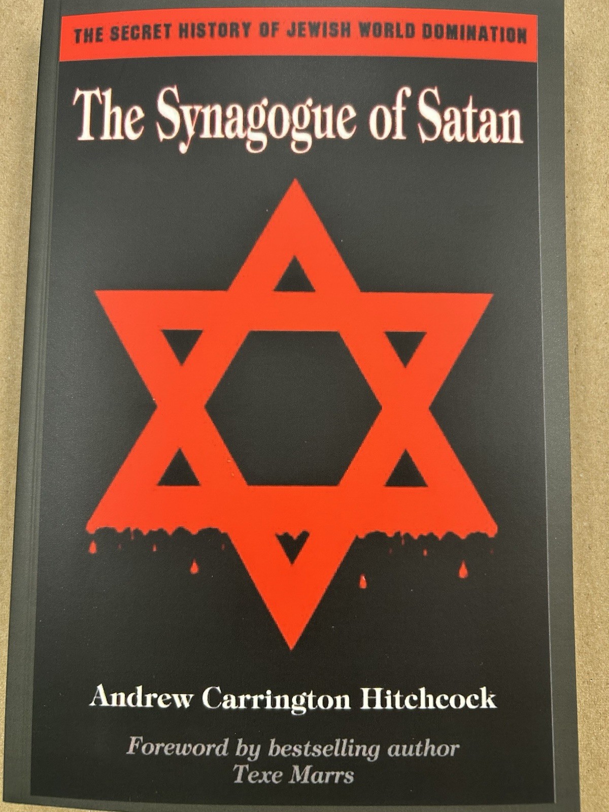 Andrew Carrington Hitchcock The Synagogue of Satan Hardcover Nonfiction Judaism