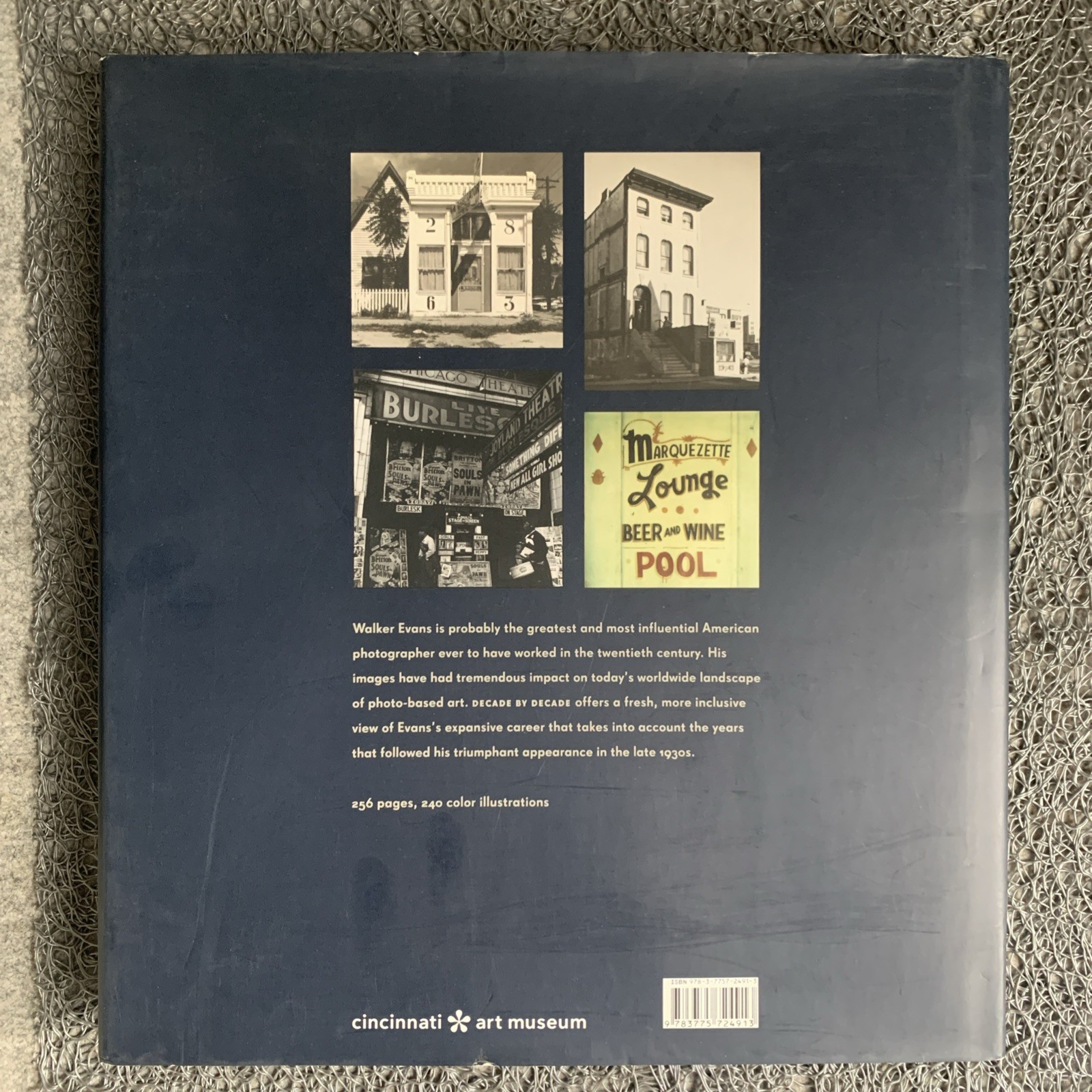 Walker Evans : Decade by Decade by James Crump (2010, Hardcover) : VGC