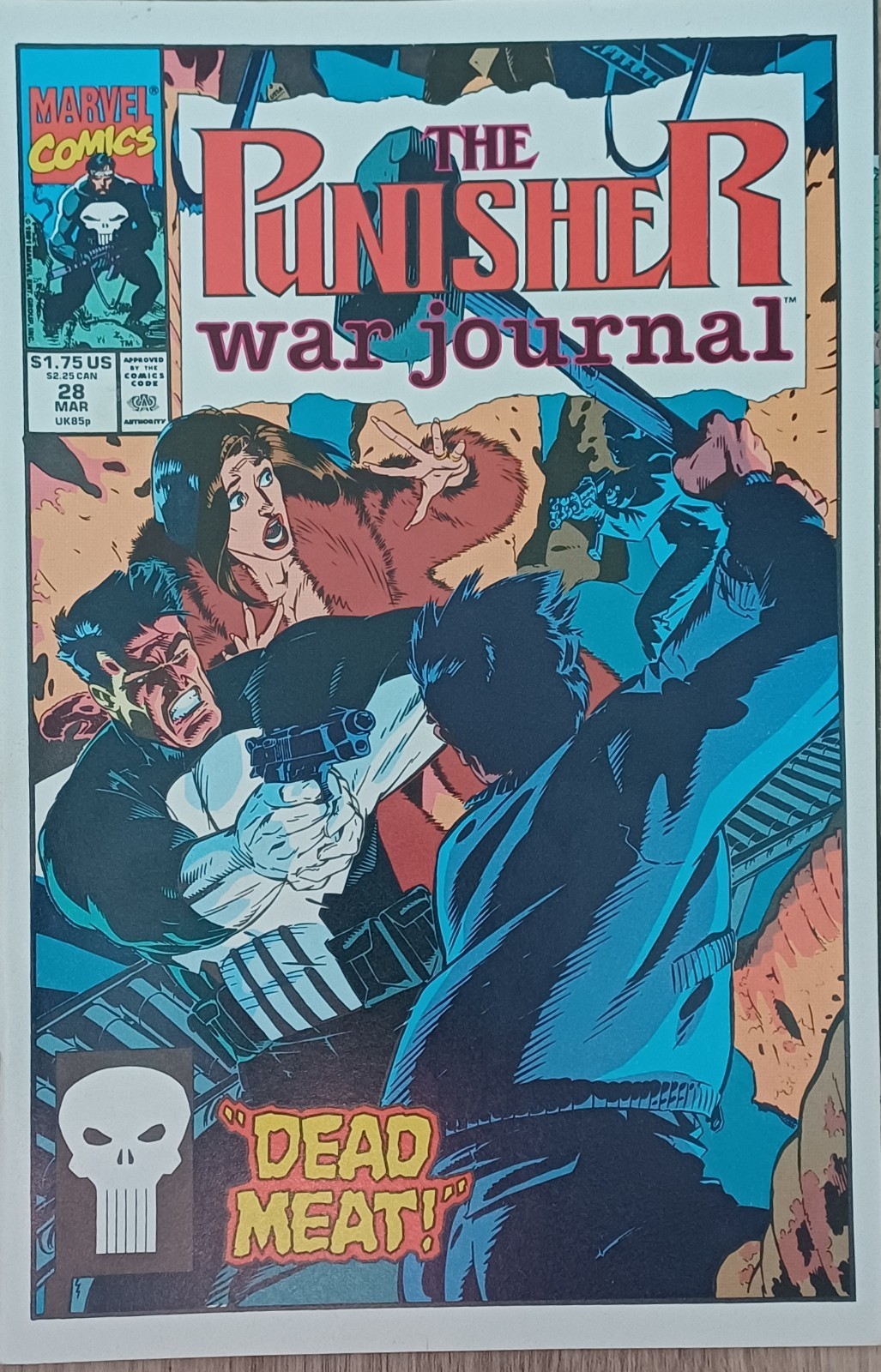 Punisher War Journal #28, Marvel Comics, 1991