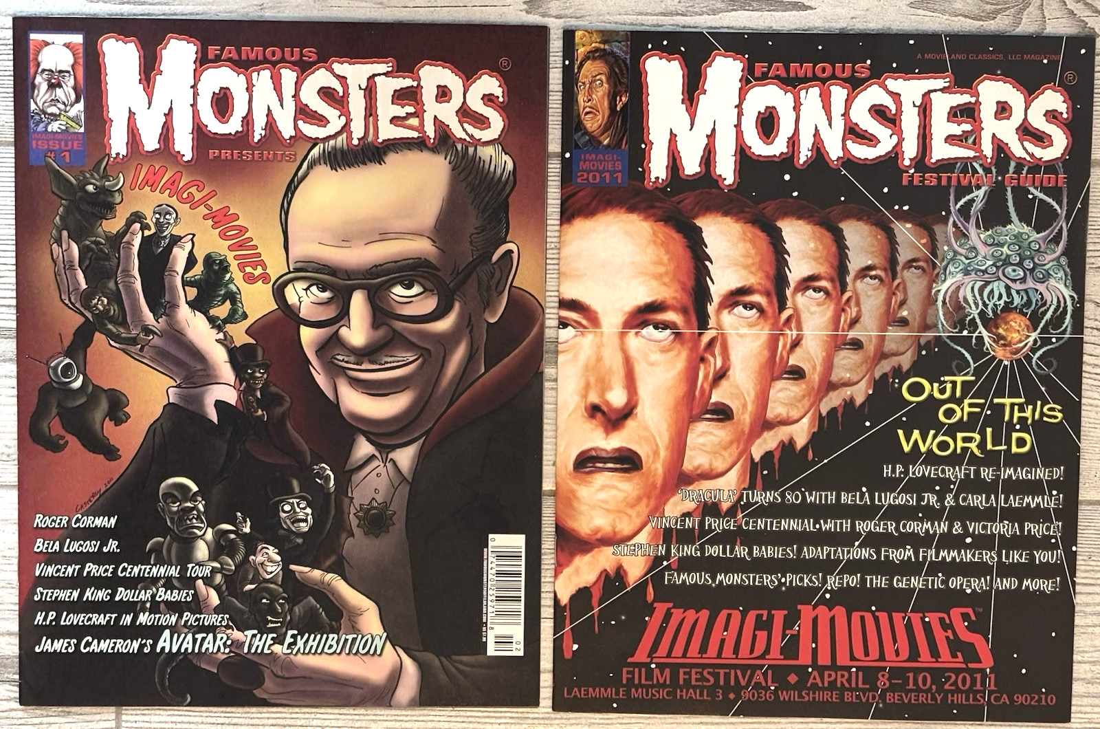 Famous Monsters Imagi-Movies # 1 and 2011 Festival Guide ~ Near Mint