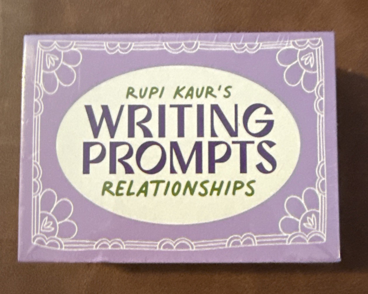 Rupi Kaur’s Writing Prompts Relationships 70 Cards Reflection Journaling Unopene
