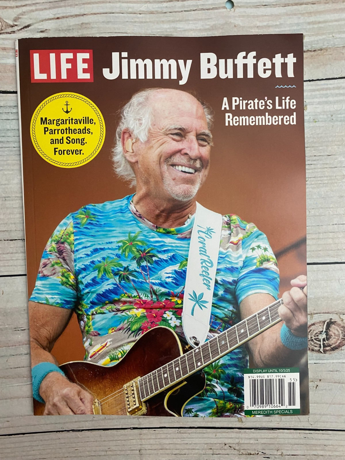 Life Magazine October 2025 Jimmy Buffett One Year Later a Pirate’s Life