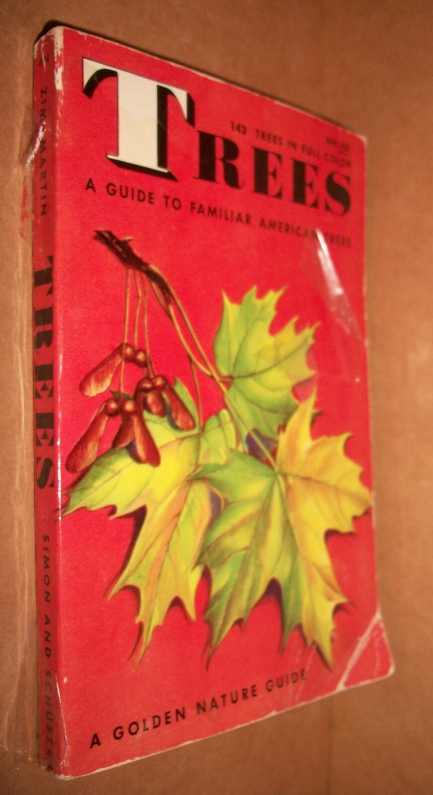 Simon and Schuster Nature Guide paperback 1956 American Trees Zim N 160p 494 GD