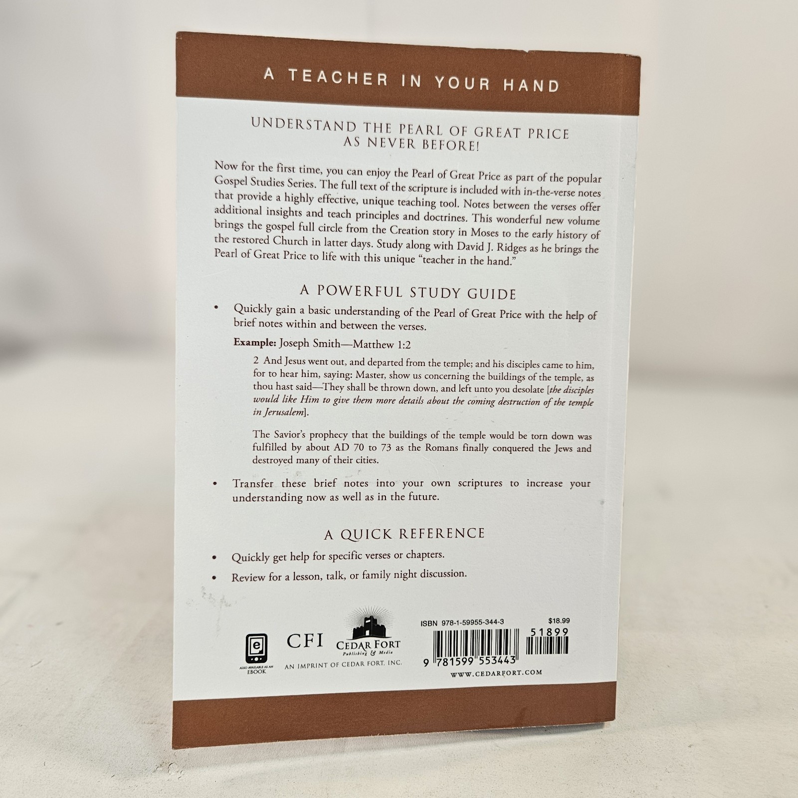 Pearl of Great Price Made Easier by David J. Ridges (2009, Trade Paperback)