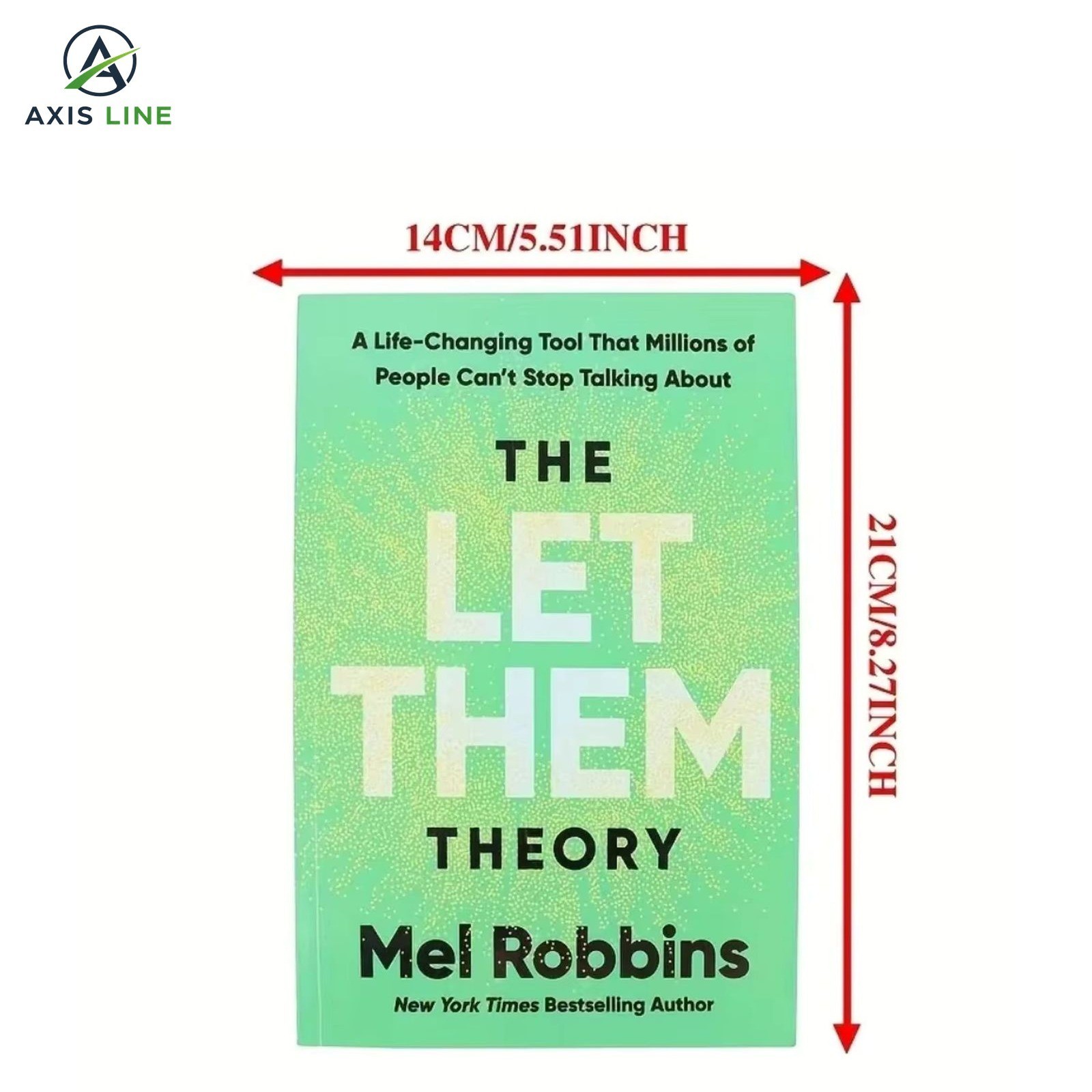 The Let Them Theory by Mel Robbins NEW Paperback Self Help Motivational Book