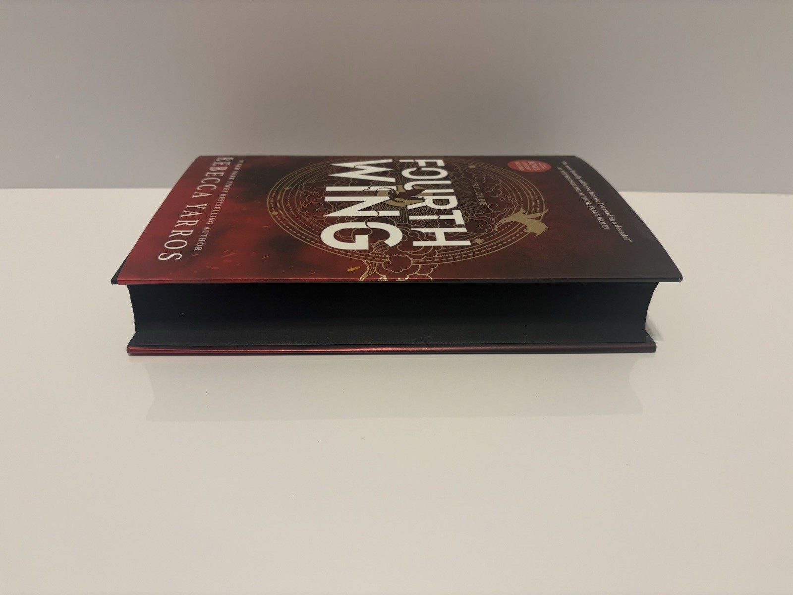Fourth Wing Special Holiday Edition Sprayed Edges Yarros First Ed/First Printing