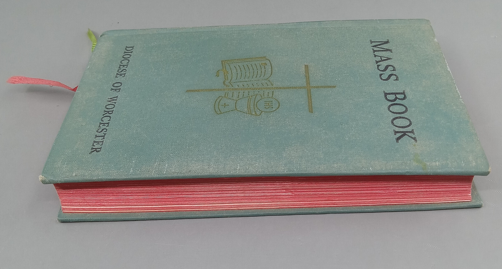 Mass Book Hymnal Diocese of Worcester HC 1965 Catholic Book Publishing 576 Pages