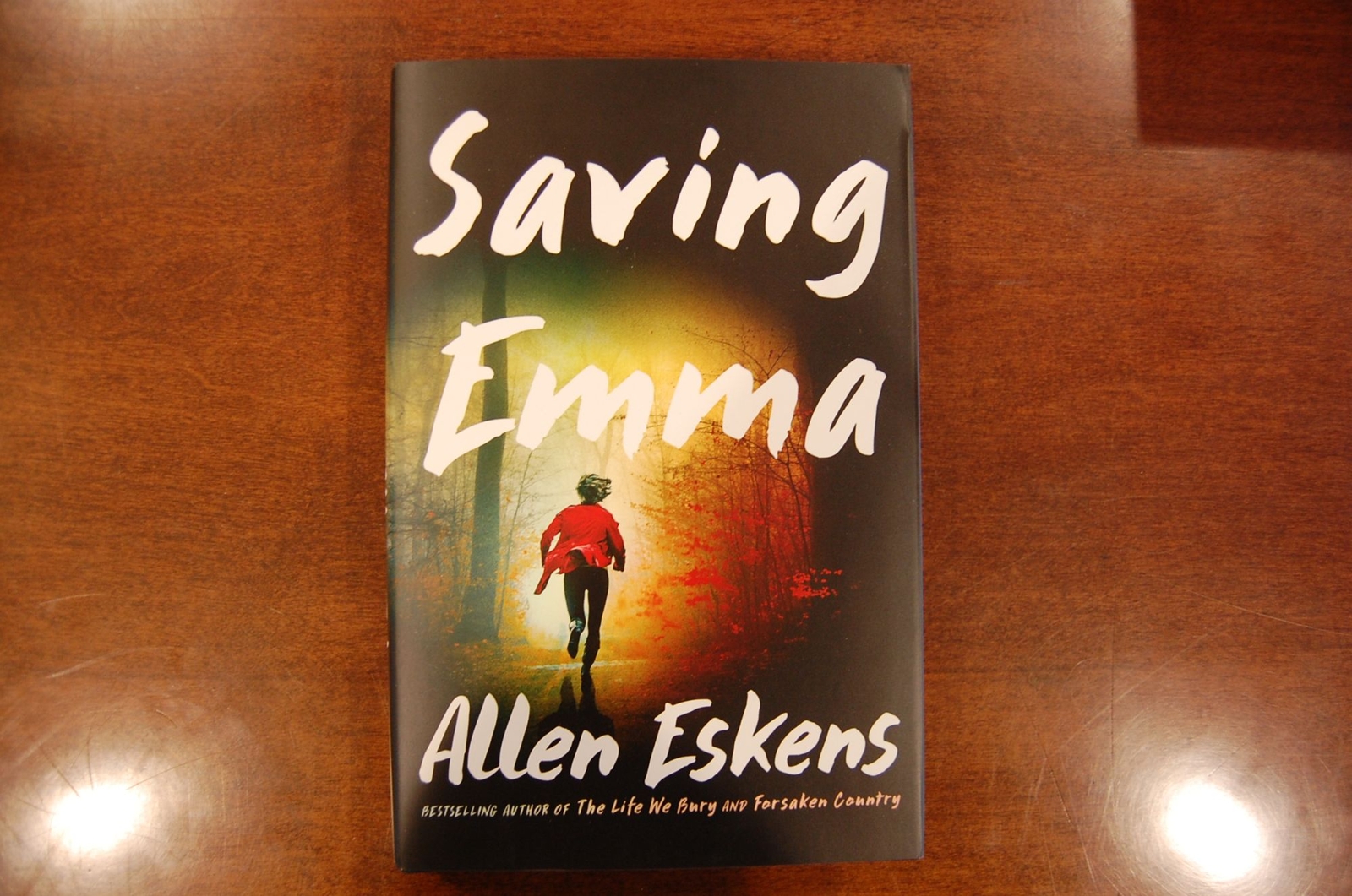 Allen Eskens / Saving Emma signed & dated 1st Edition 2023