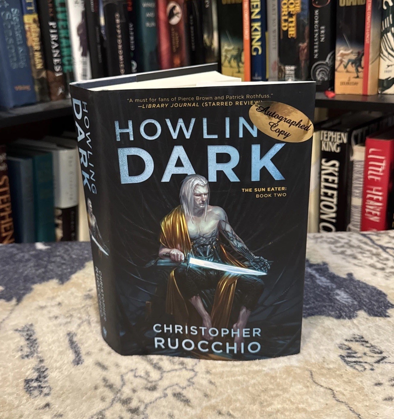 SIGNED – Howling Dark – Christopher Ruocchio (Hardcover) First Edition/1st Print