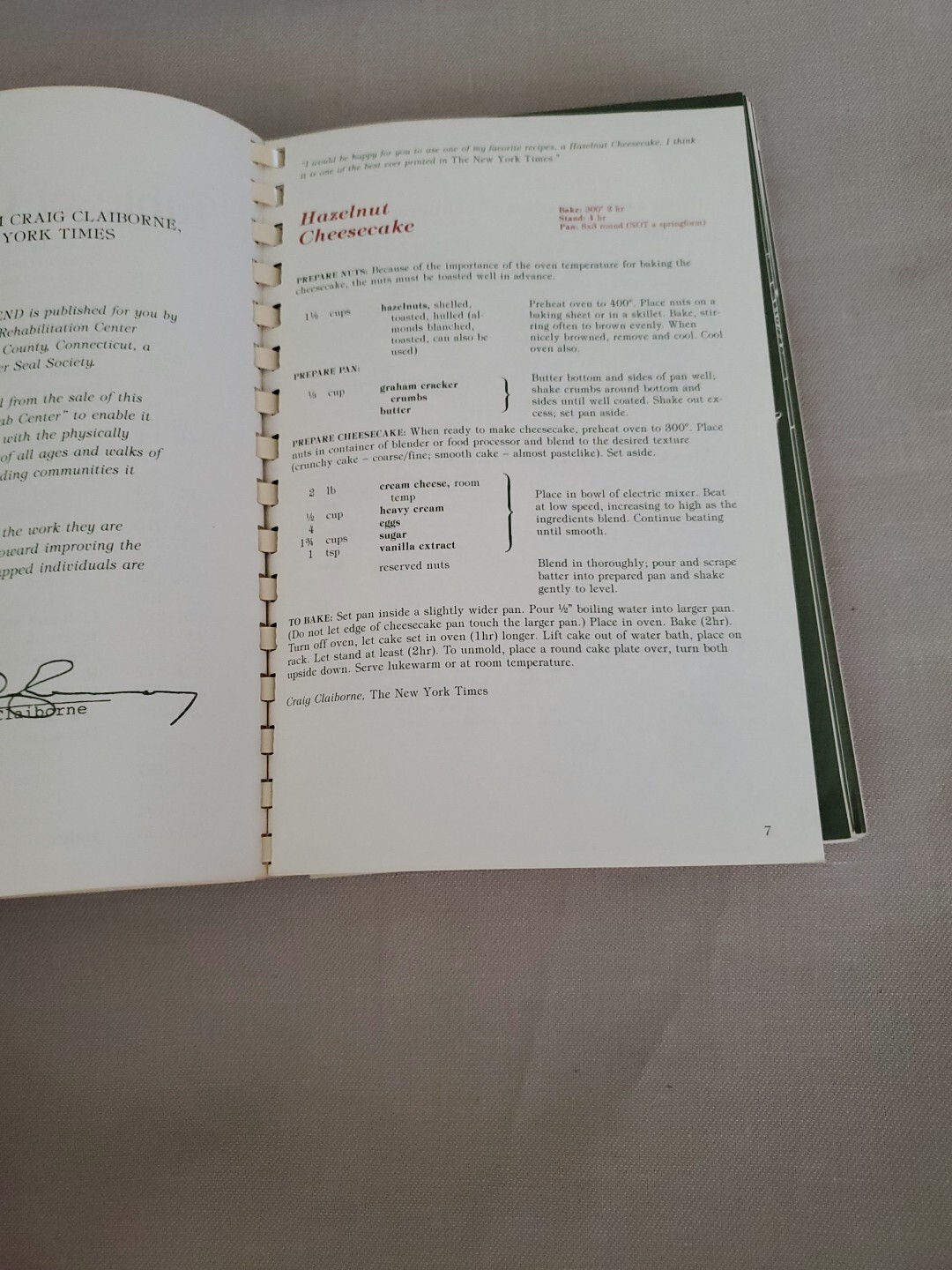 Our Special Blend Cookbook Easter Seal Vintage (Spiral Bound, 1984)