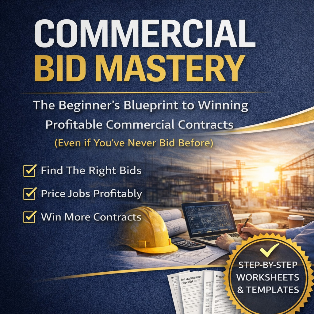 Commercial Bid Mastery – The Beginner’s Blueprint to Winning