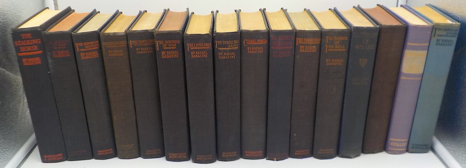 RAFAEL SABATINI Lot of 16 Vintage Hardcovers Mcclelland&Stewart Houghton Mifflin