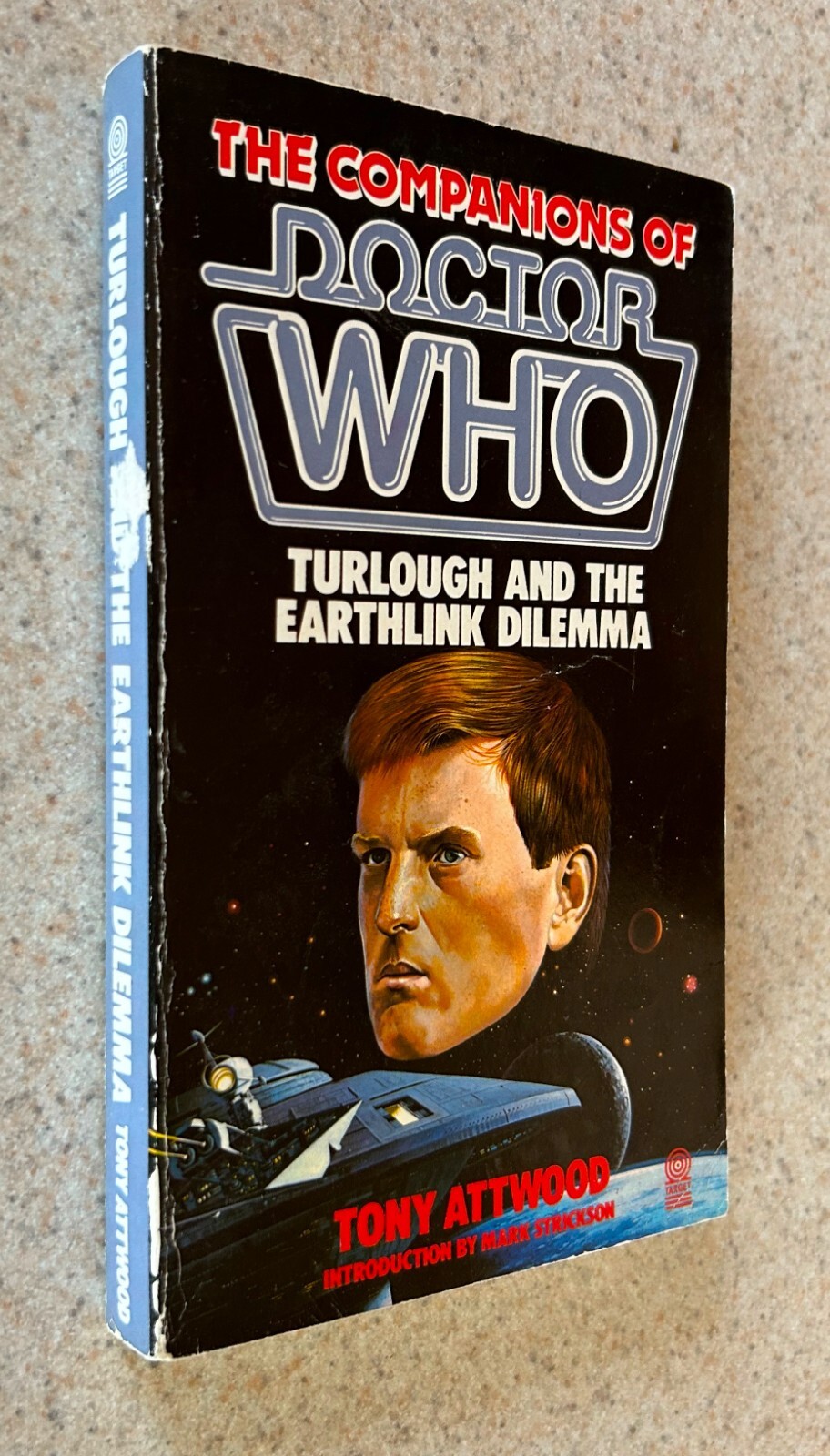 ATTWOOD — Doctor Who Turlough Earthlink Dilemma (1986 Target) — Vintage SF PB