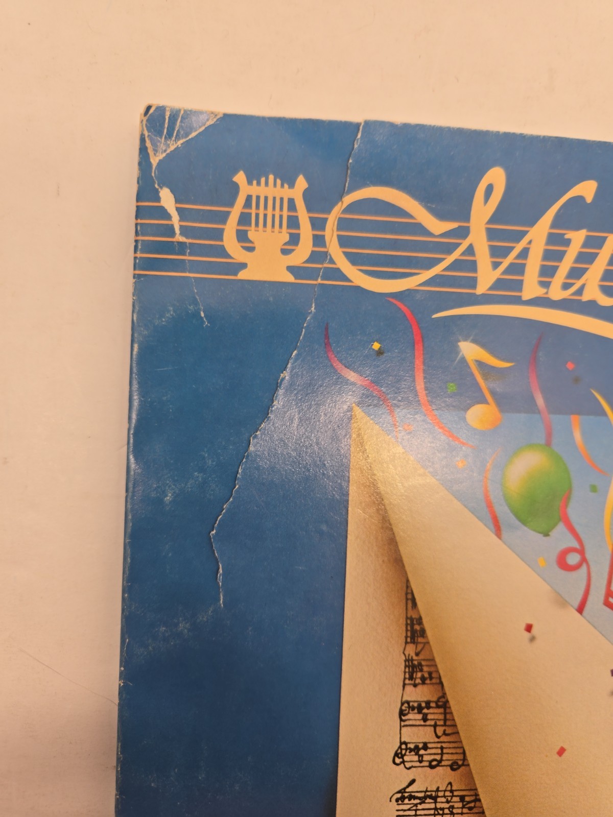 1986 Musikfest Souvenir Program Bethlehem PA Music Festival Book Third Annual Vi