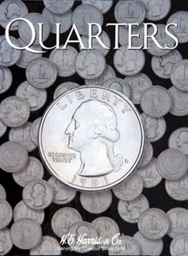 Coin Folder For US Quarters Plain Page 48 Slots Harris Mini Album 2692 Best Gift